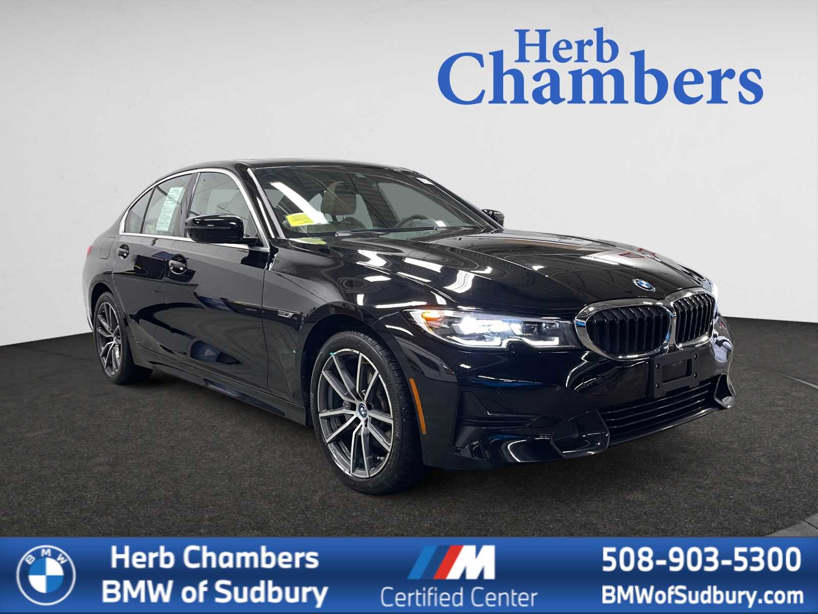 used 2022 BMW 330e car, priced at $33,998