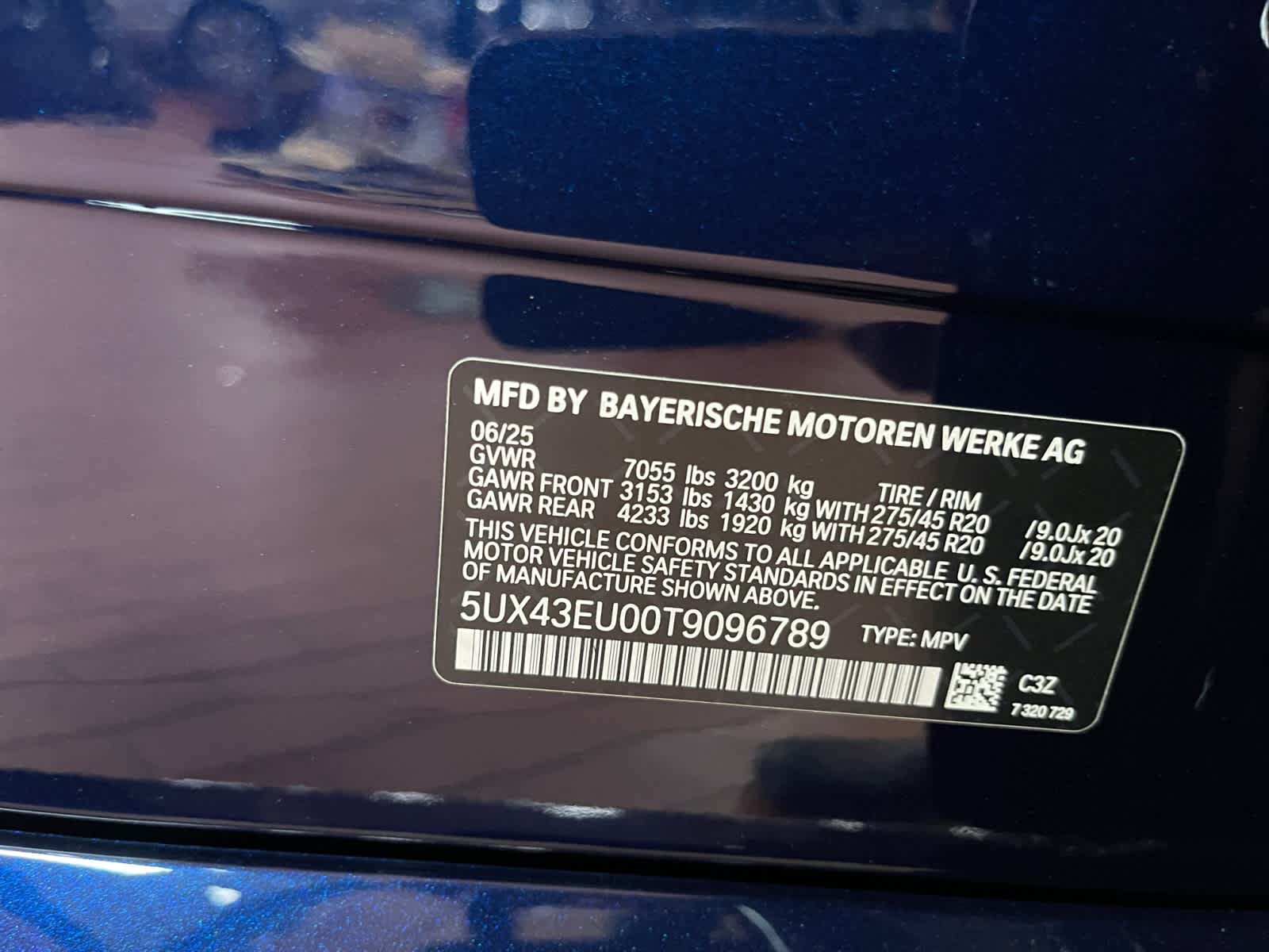 new 2026 BMW X5 PHEV car, priced at $88,725