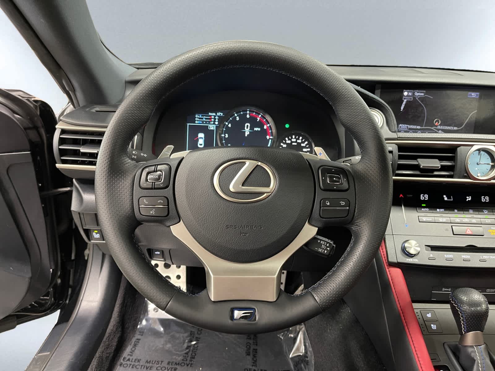 used 2015 Lexus RC F car, priced at $39,998