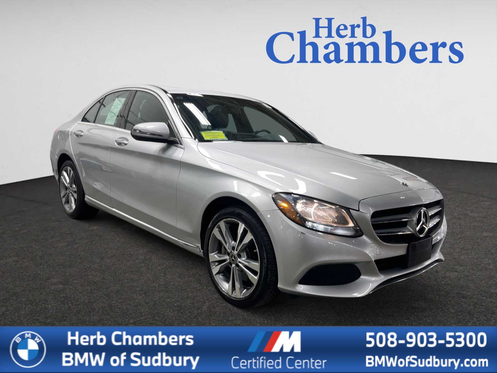 used 2018 Mercedes-Benz C 300 car, priced at $20,998