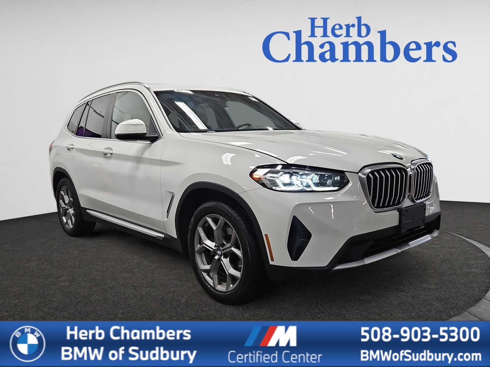 used 2022 BMW X3 car, priced at $36,498