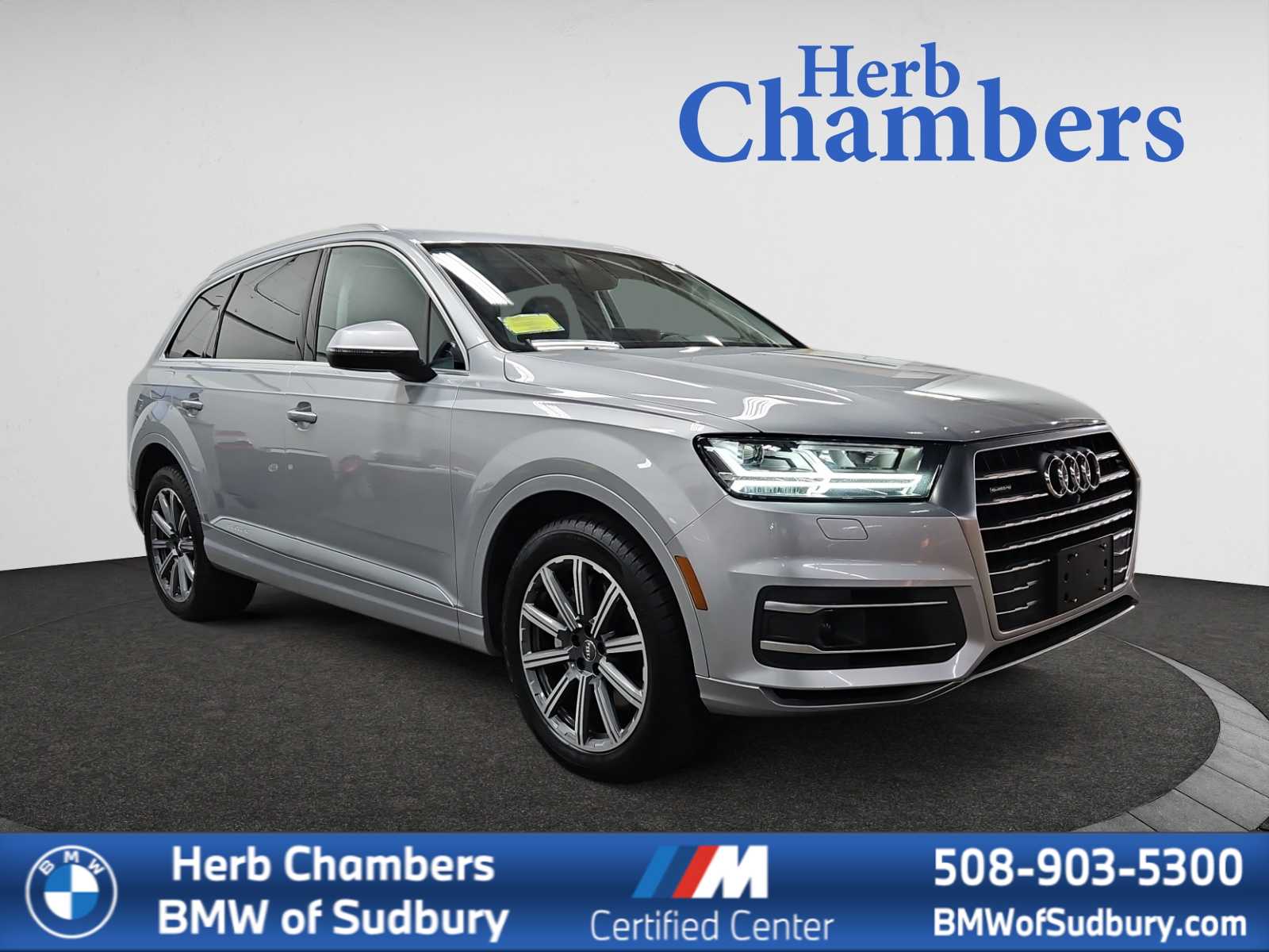 used 2018 Audi Q7 car, priced at $20,498