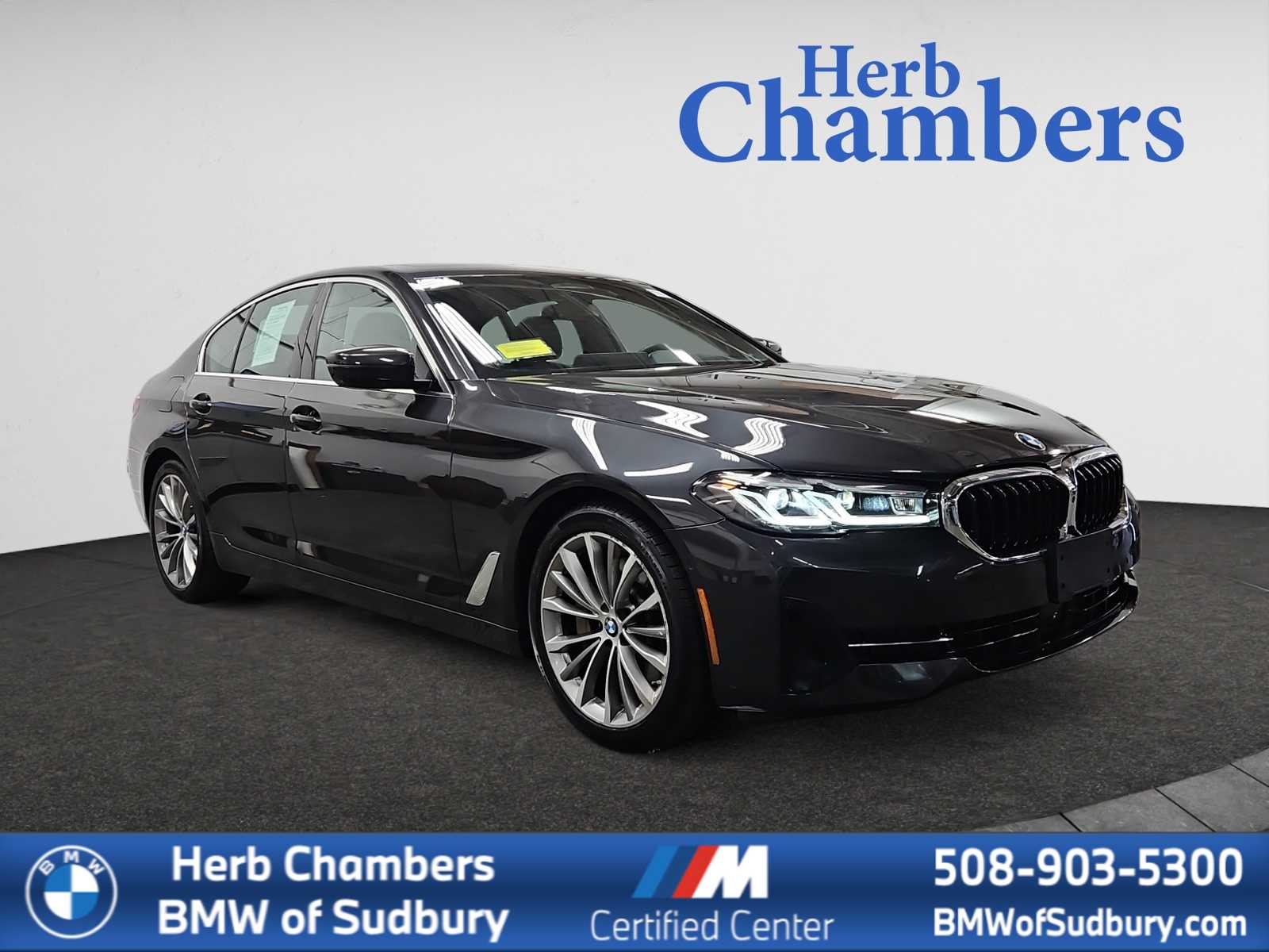 used 2021 BMW 530i car, priced at $37,498