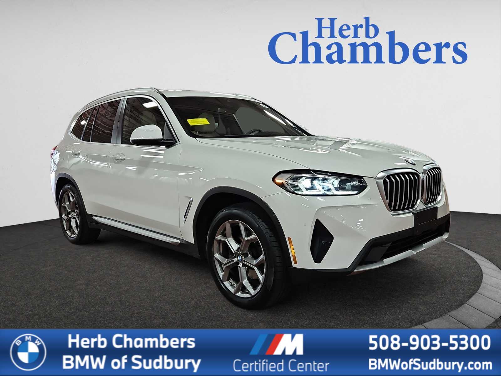 used 2022 BMW X3 car, priced at $36,498