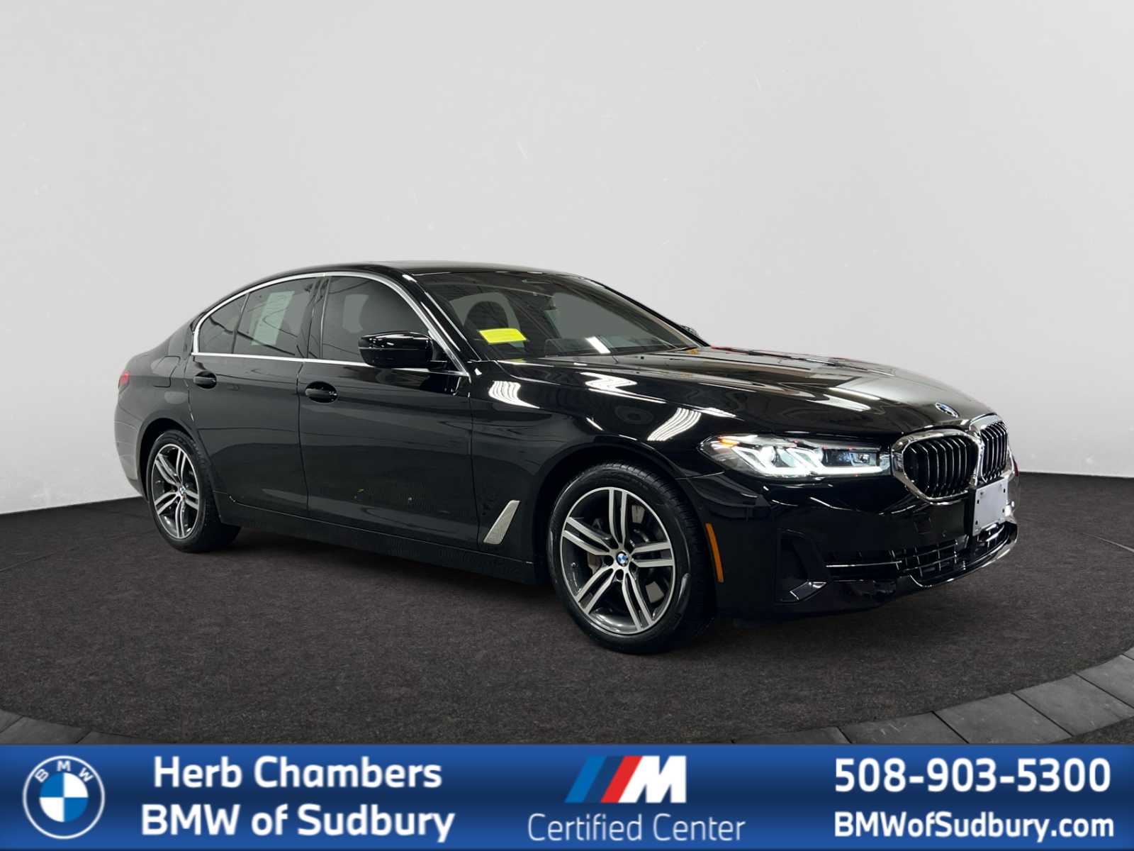 used 2021 BMW 530i car, priced at $38,998