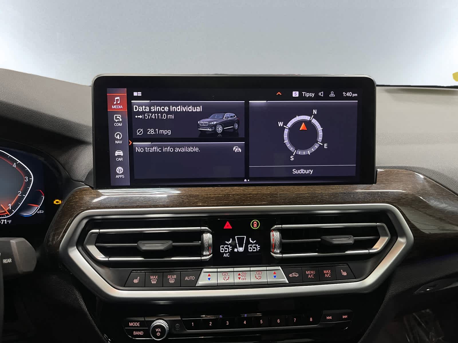 used 2023 BMW X3 car, priced at $32,498