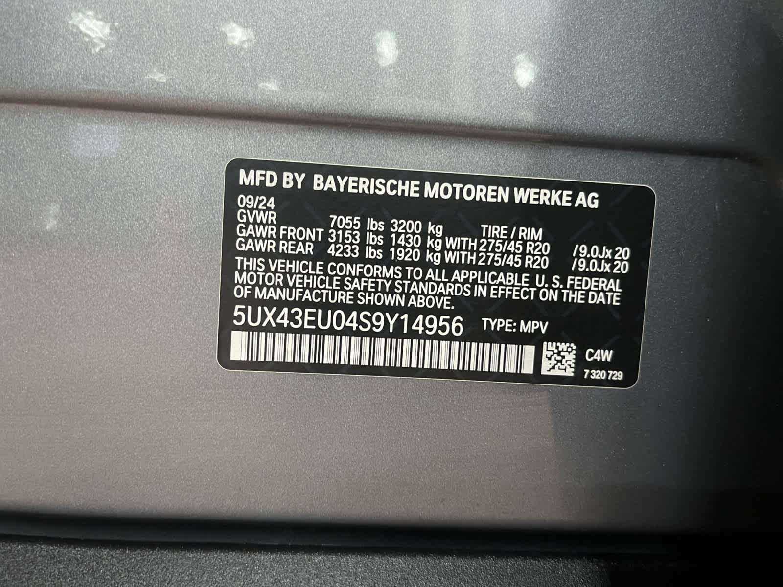 used 2025 BMW X5 PHEV car, priced at $76,998
