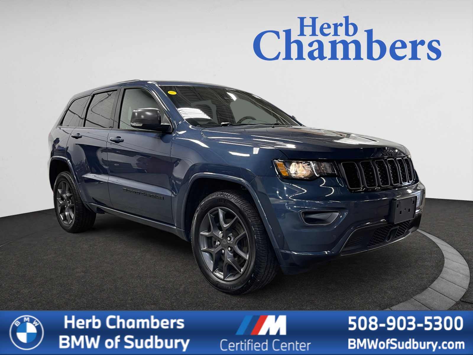 used 2021 Jeep Grand Cherokee car, priced at $29,498