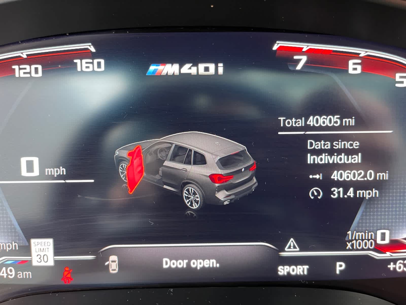 used 2022 BMW X3 car, priced at $46,498