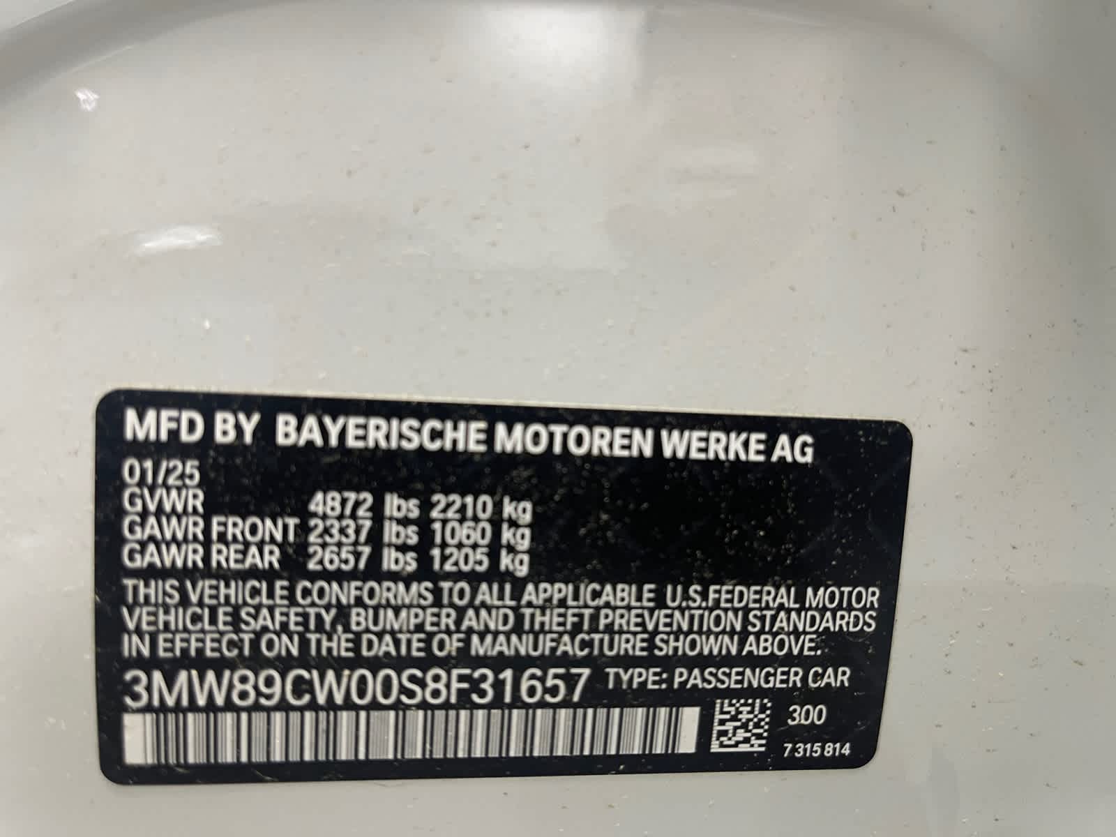 new 2025 BMW 330i car, priced at $52,975