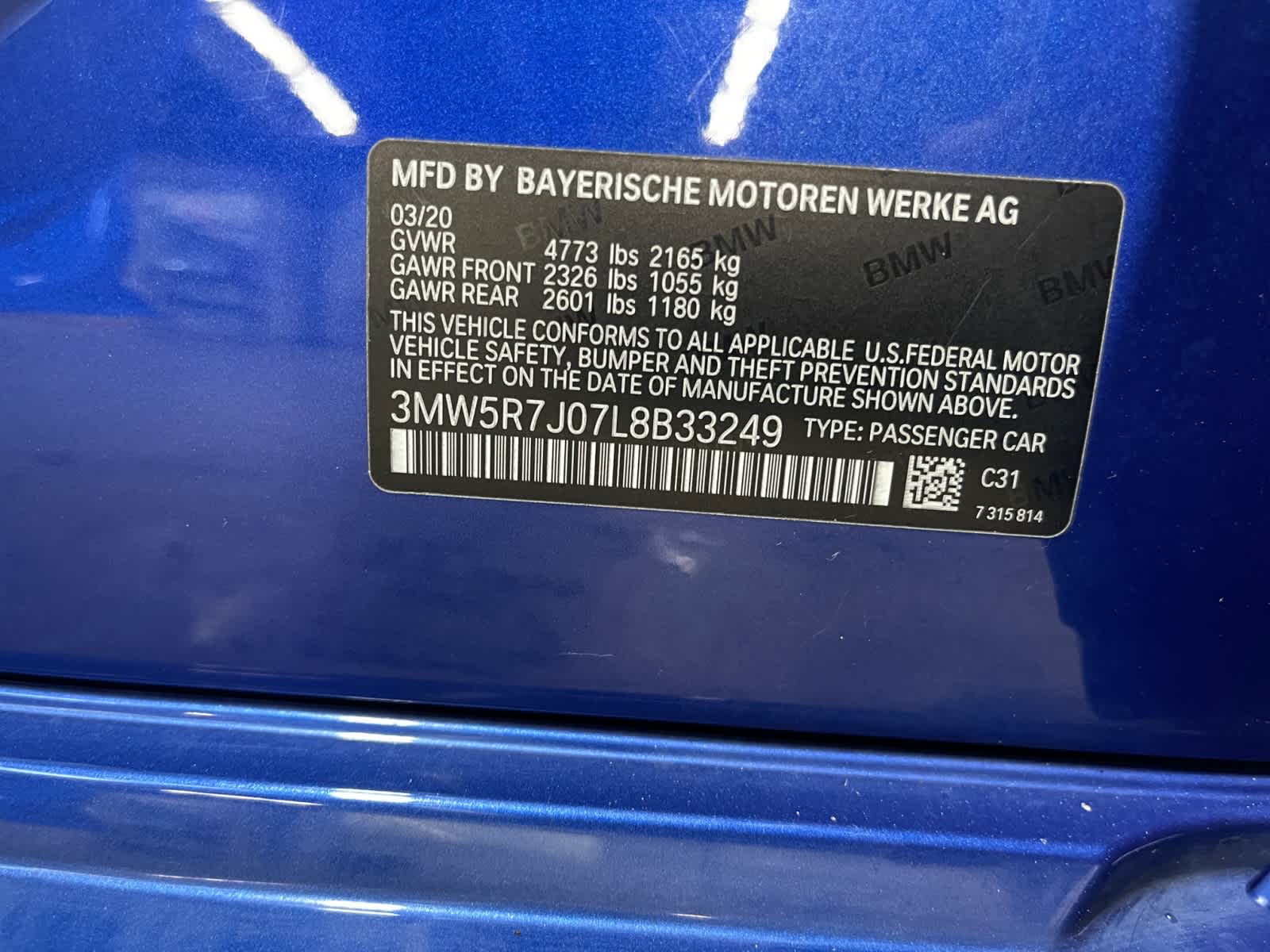 used 2020 BMW 330i car, priced at $24,998