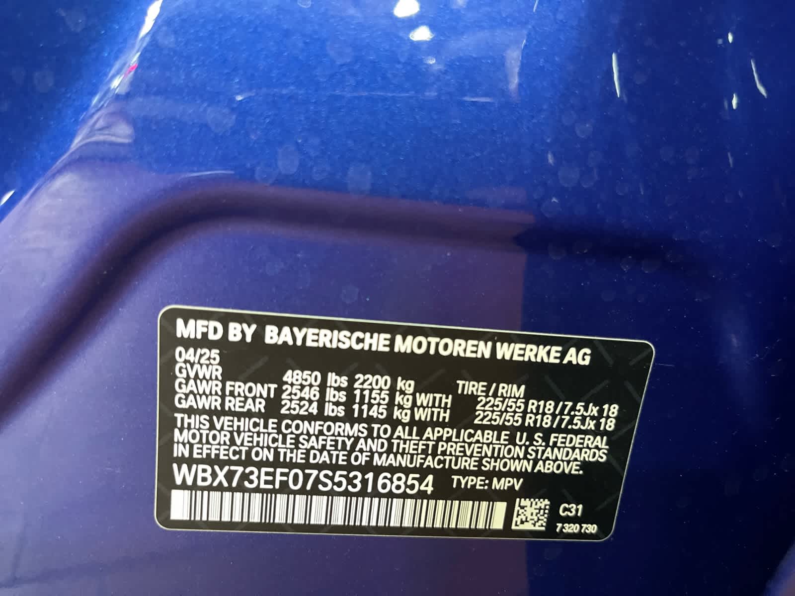 new 2025 BMW X1 car, priced at $48,645