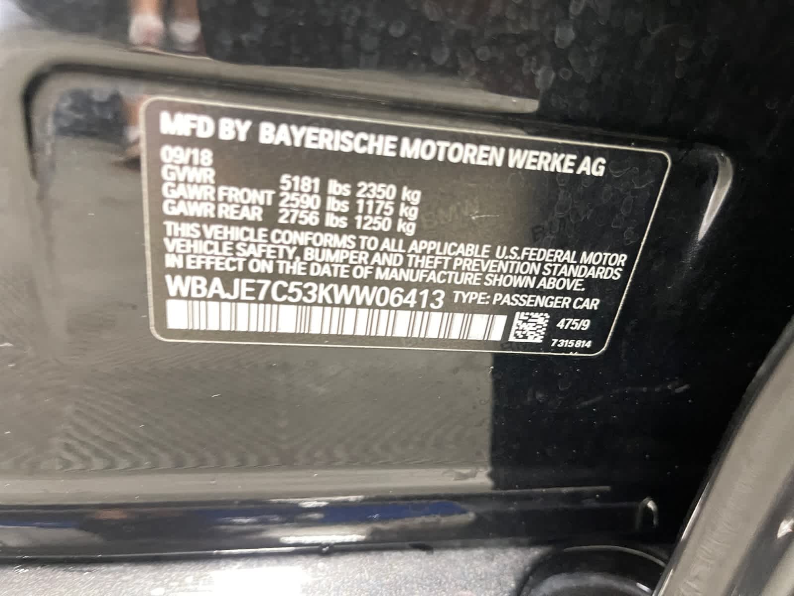 used 2019 BMW 540i car, priced at $29,998