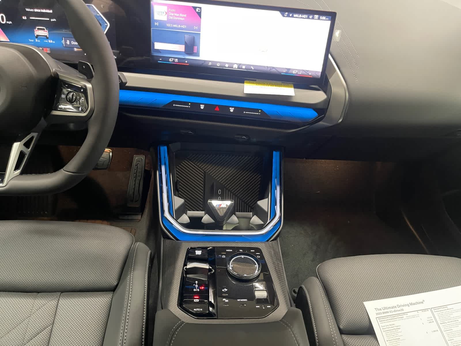 new 2025 BMW X3 car, priced at $57,405