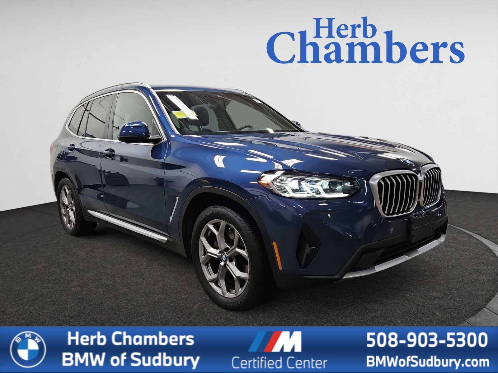 used 2022 BMW X3 car, priced at $33,998