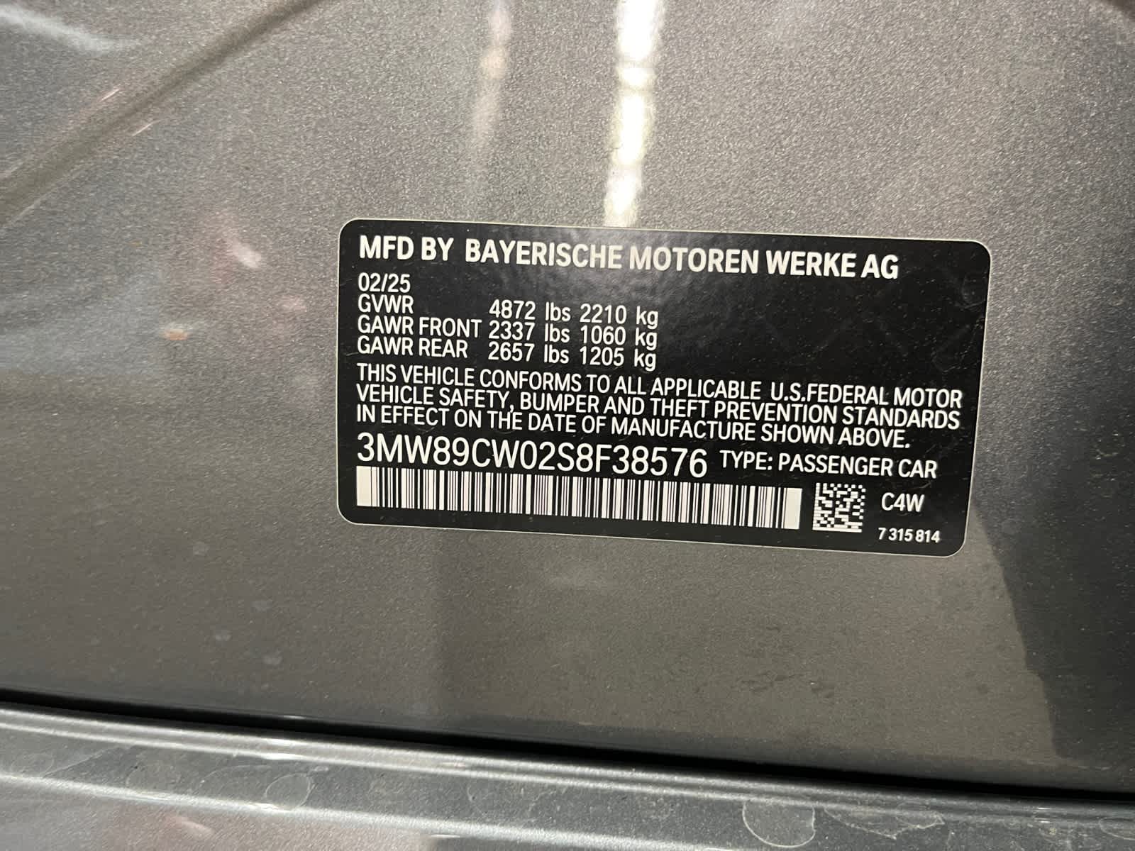 new 2025 BMW 330i car, priced at $52,755