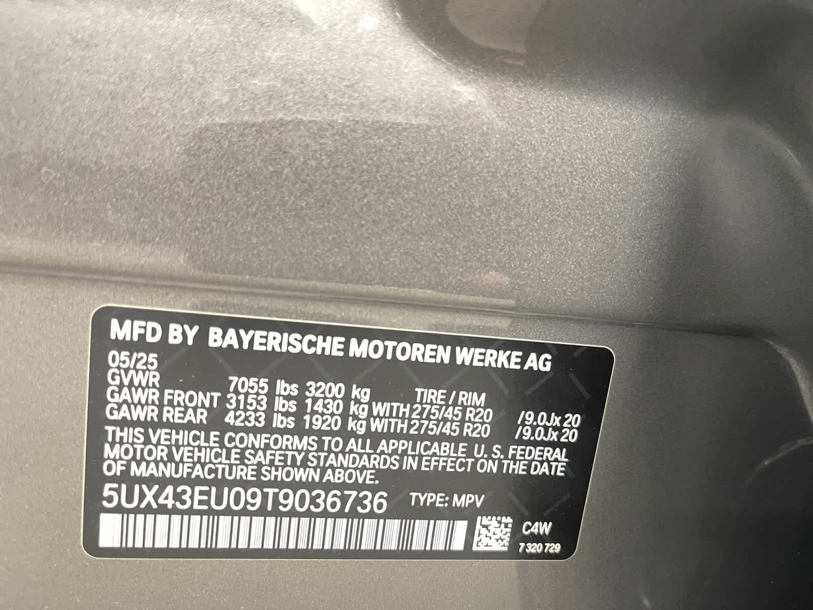 new 2026 BMW X5 PHEV car, priced at $91,645