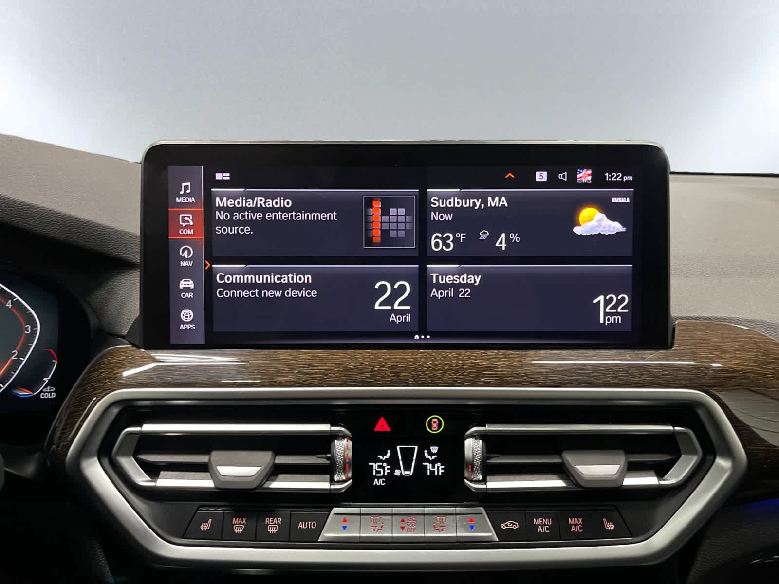 used 2022 BMW X3 car, priced at $36,498