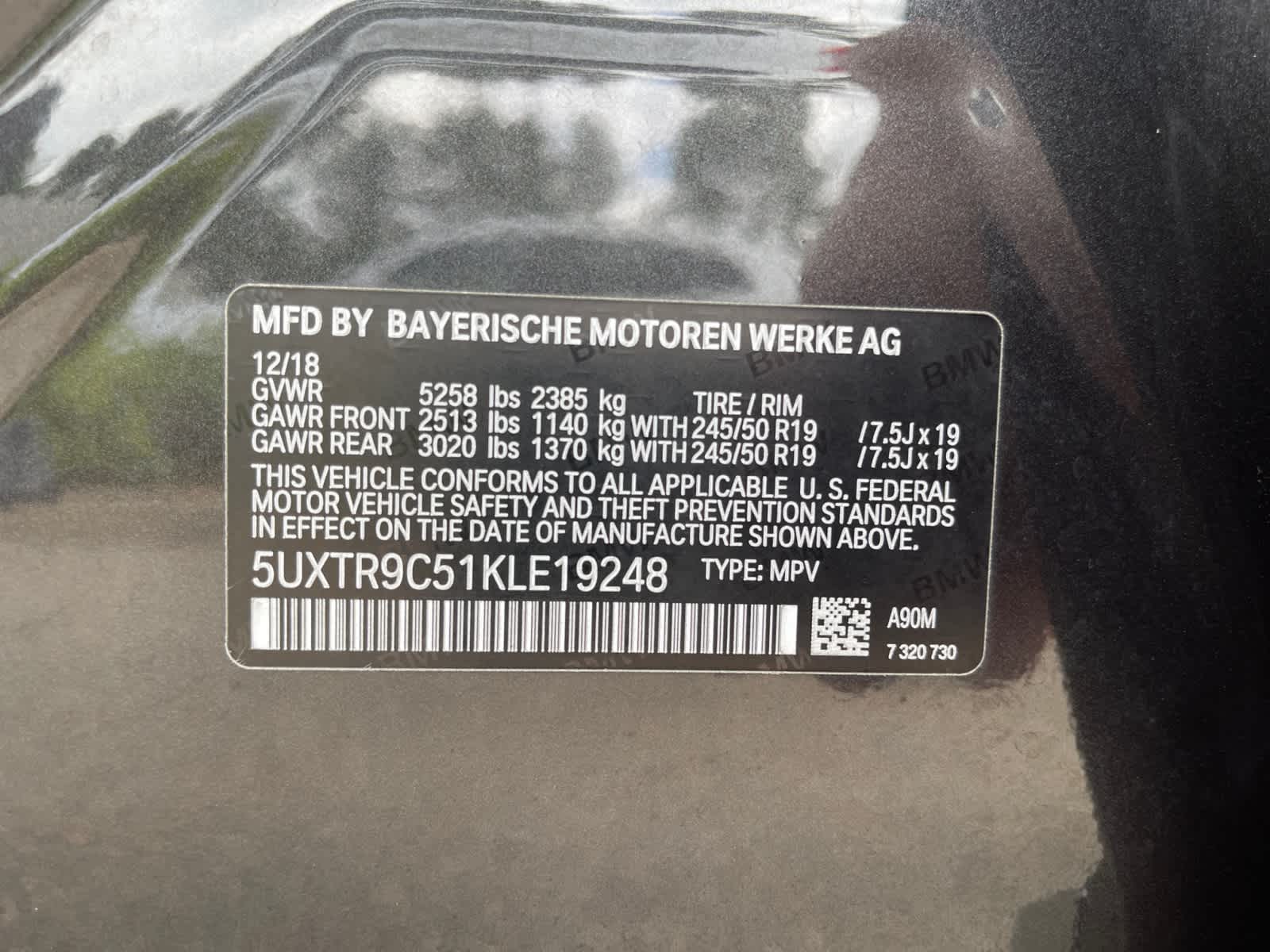 used 2019 BMW X3 car, priced at $21,498