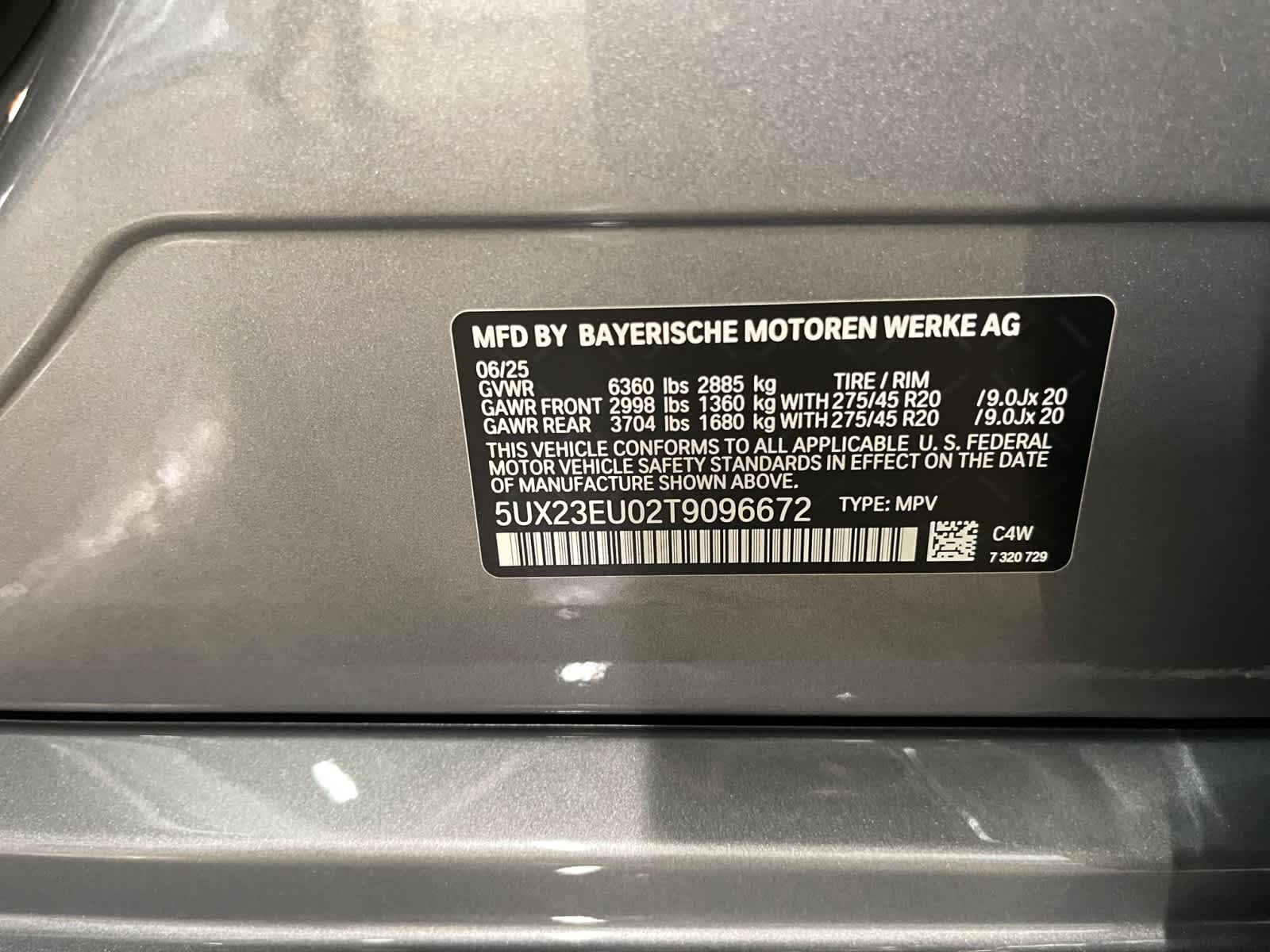 new 2026 BMW X5 car, priced at $76,125