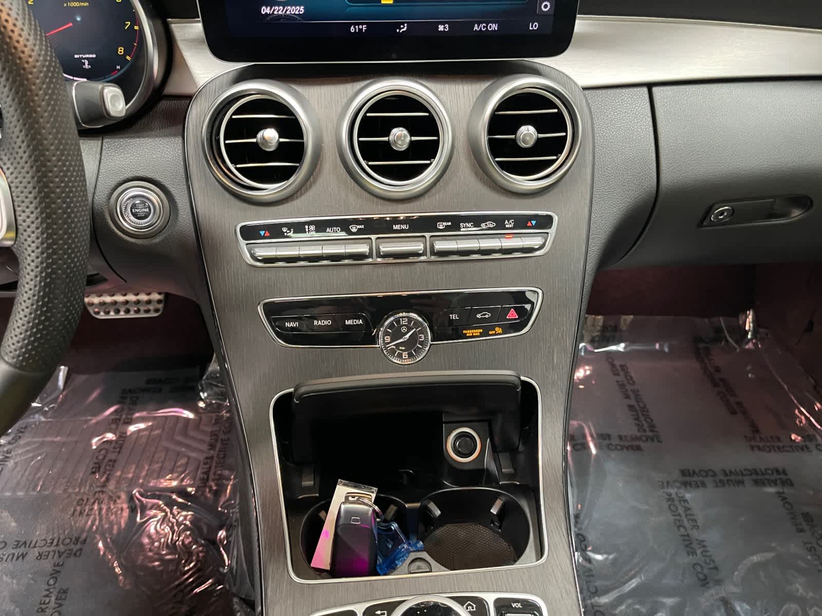 used 2020 Mercedes-Benz AMG C 43 car, priced at $35,998