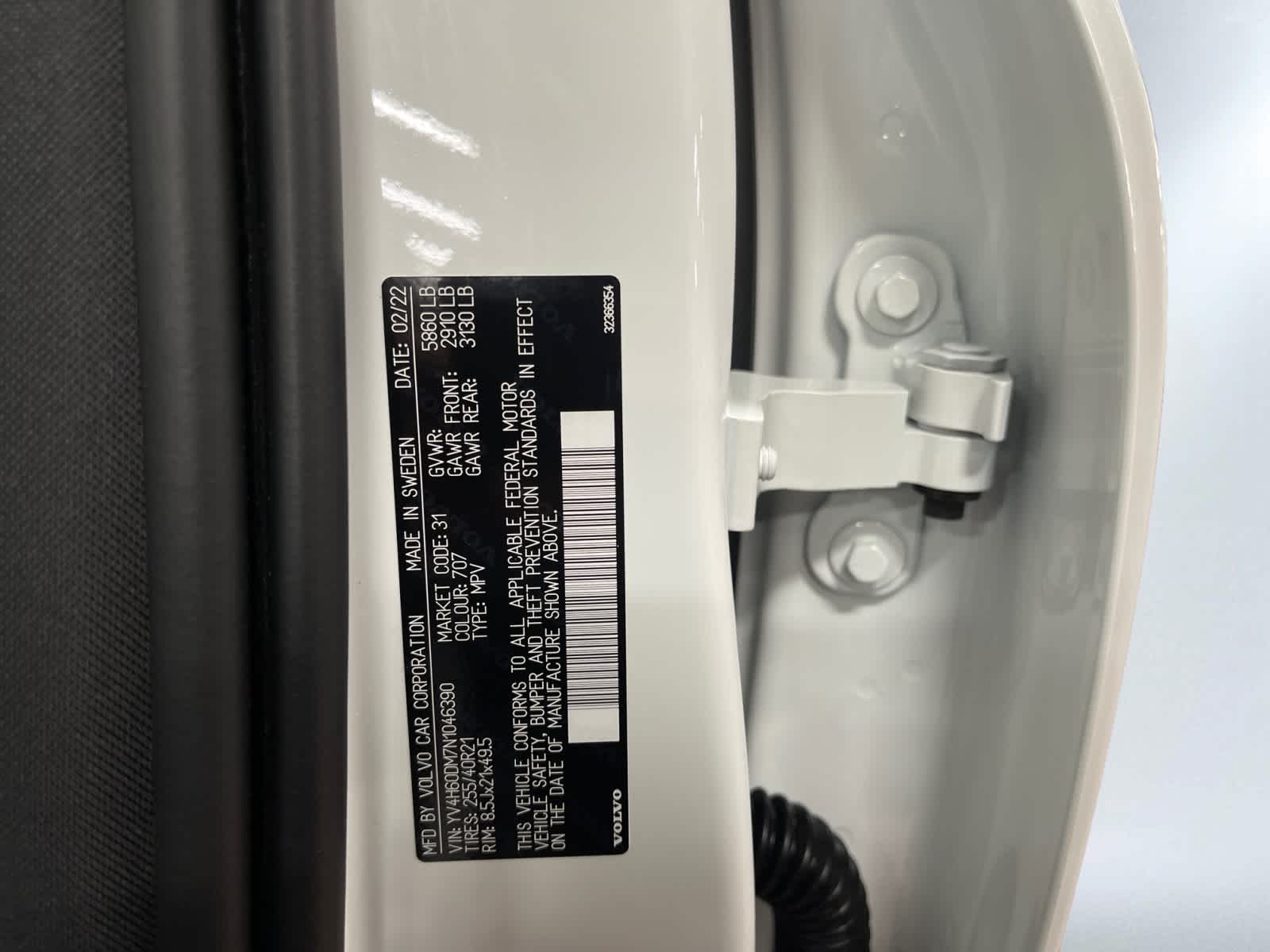 used 2022 Volvo XC60 Recharge Plug-In Hybrid car, priced at $44,498