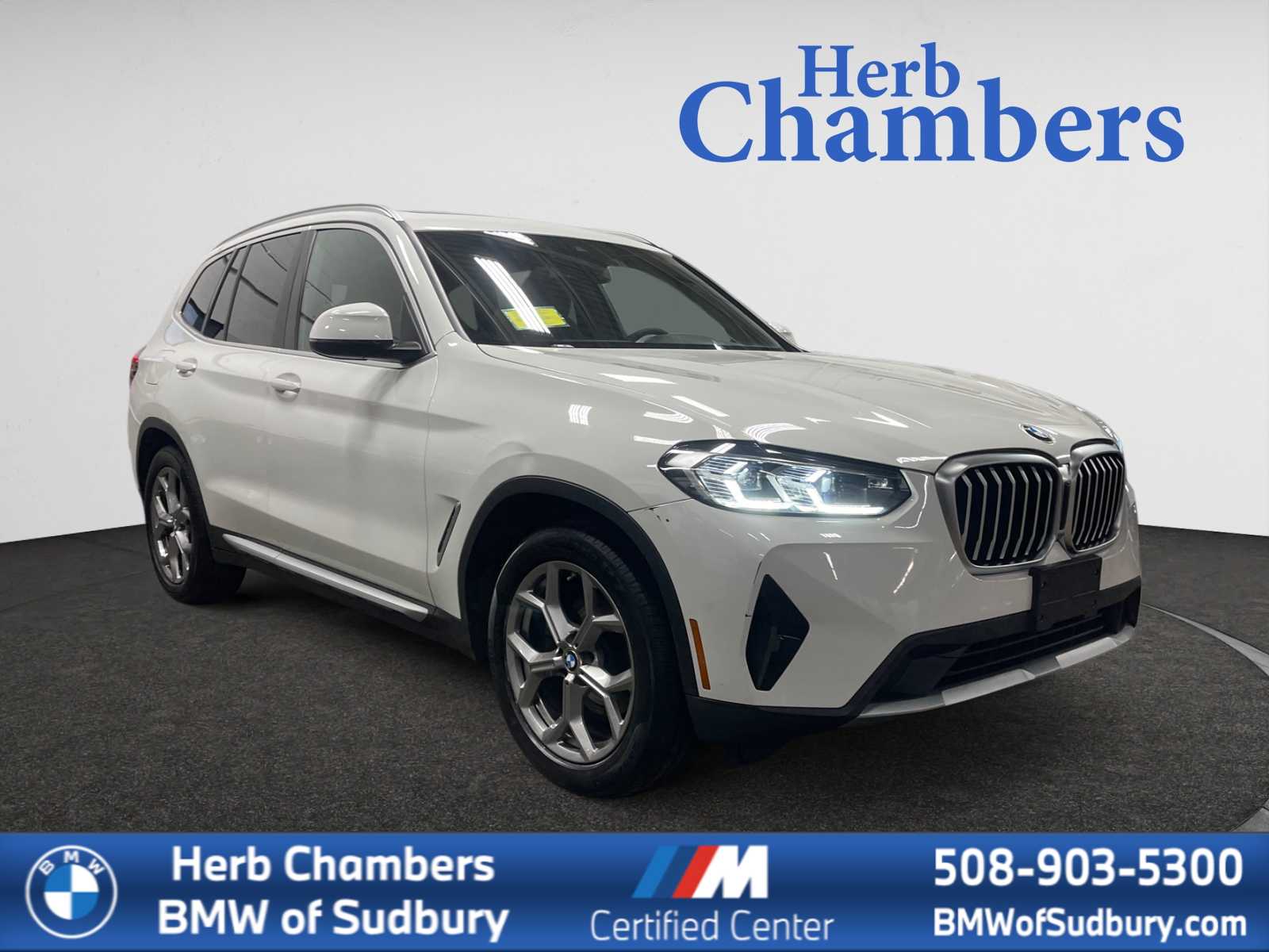 used 2022 BMW X3 car, priced at $35,798