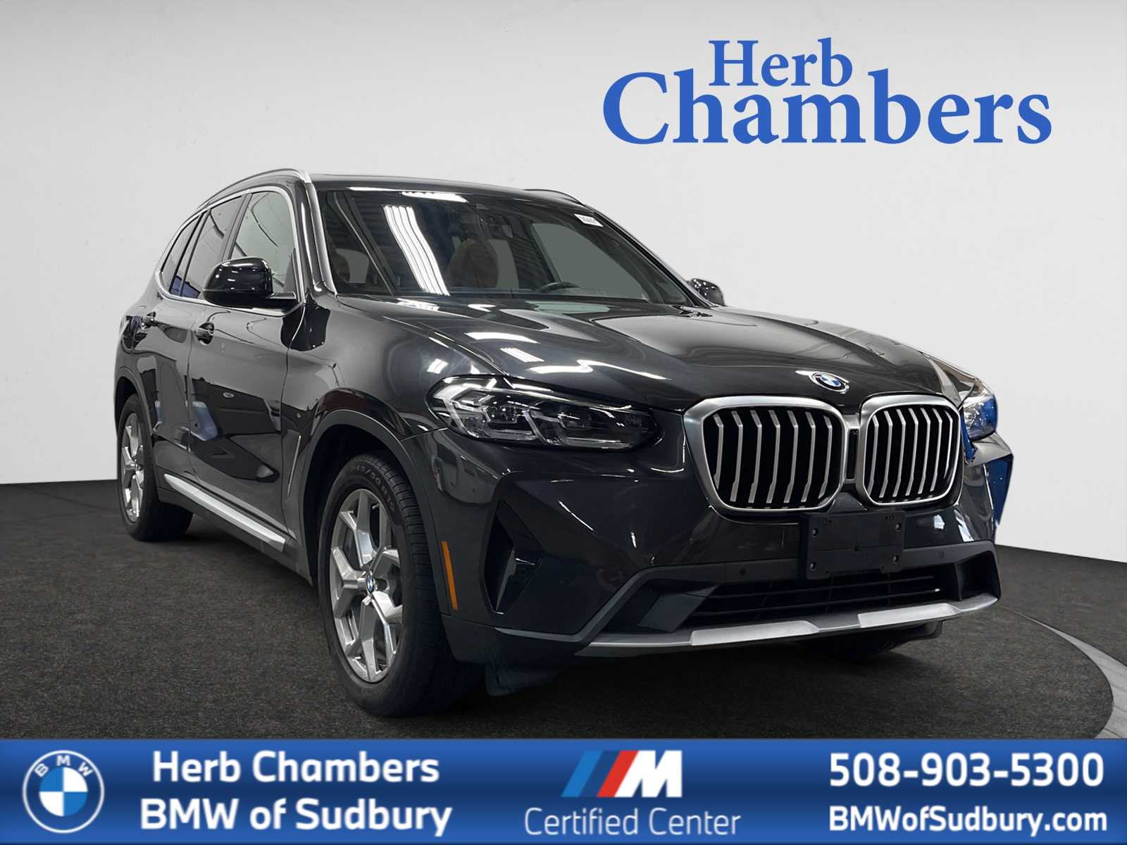 used 2022 BMW X3 car, priced at $37,498