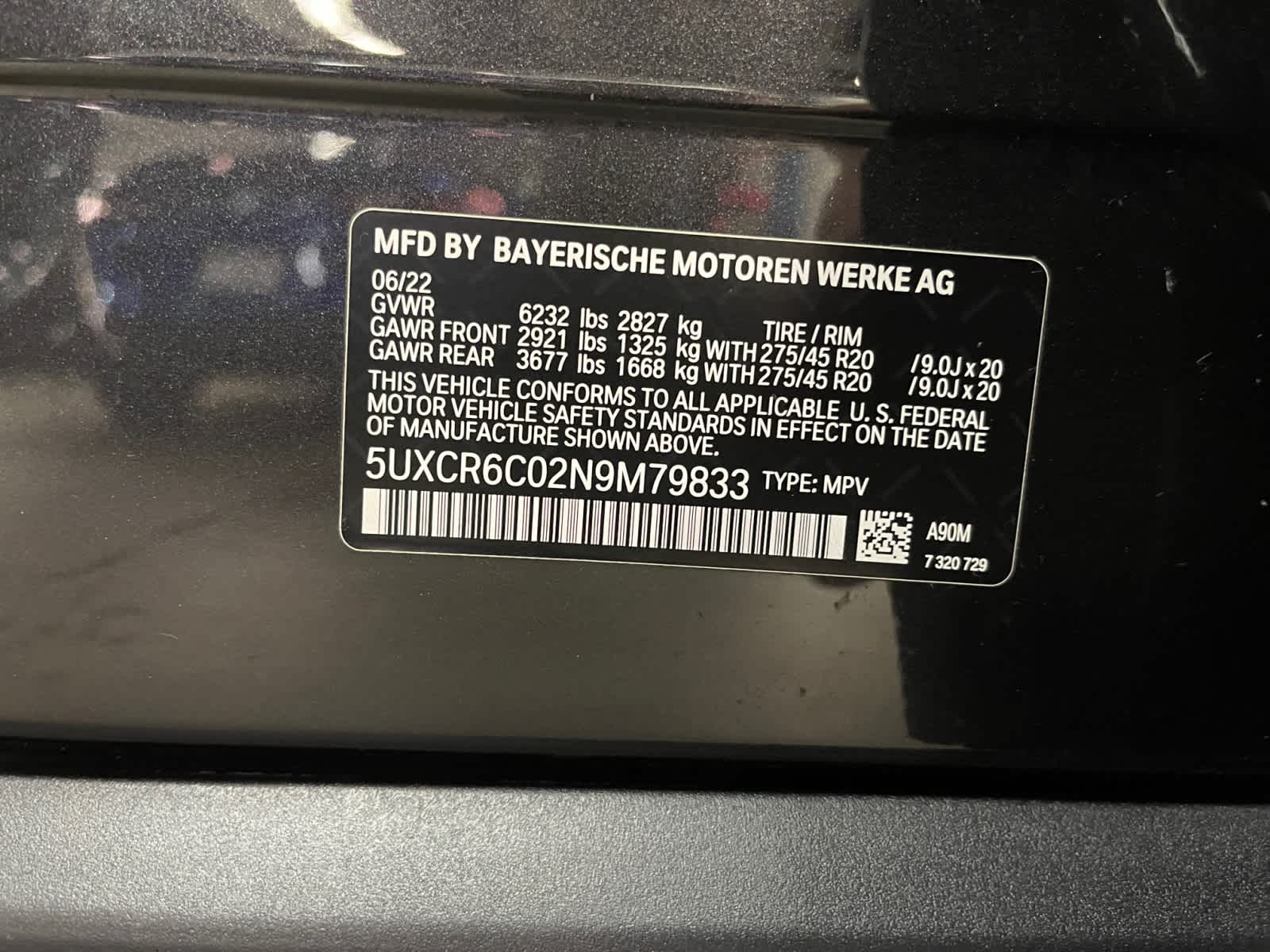 used 2022 BMW X5 car, priced at $51,498
