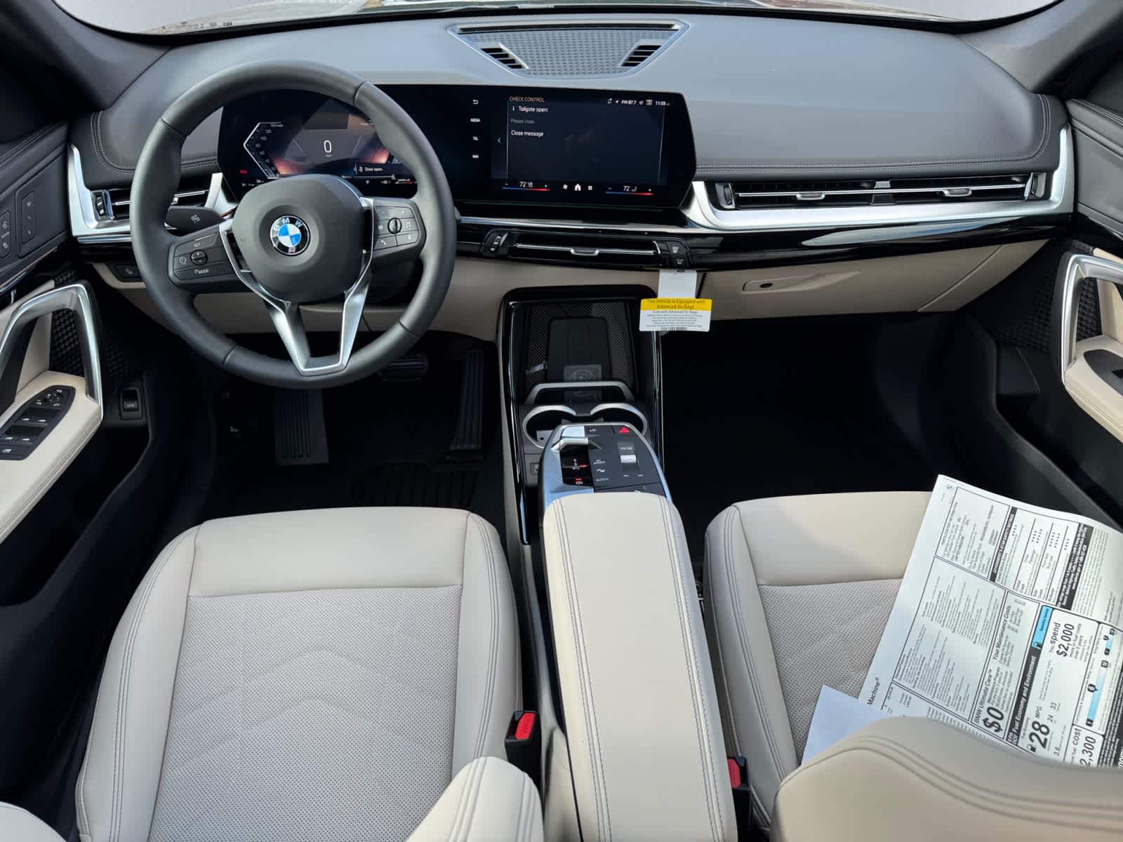 new 2025 BMW X1 car, priced at $45,095