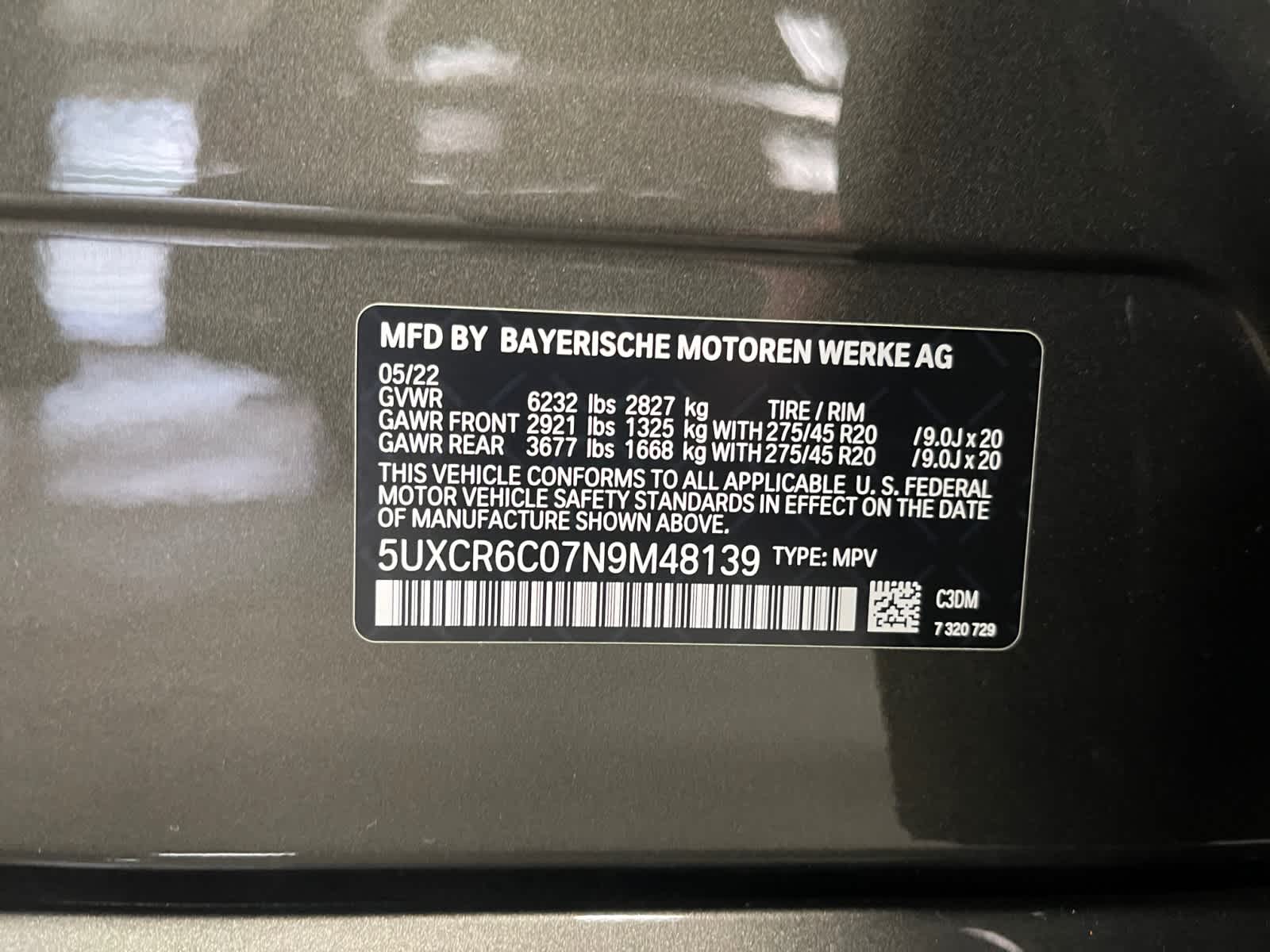 used 2022 BMW X5 car, priced at $52,998