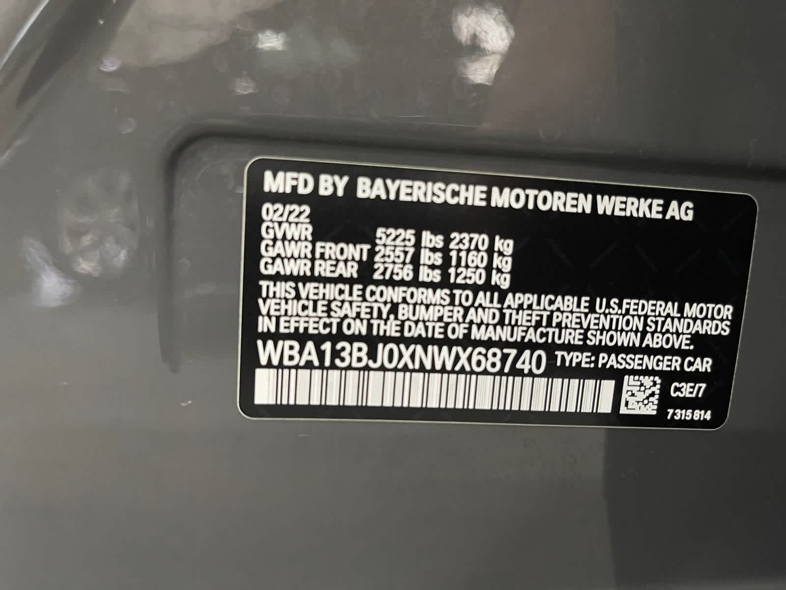 used 2022 BMW 530i car, priced at $40,498