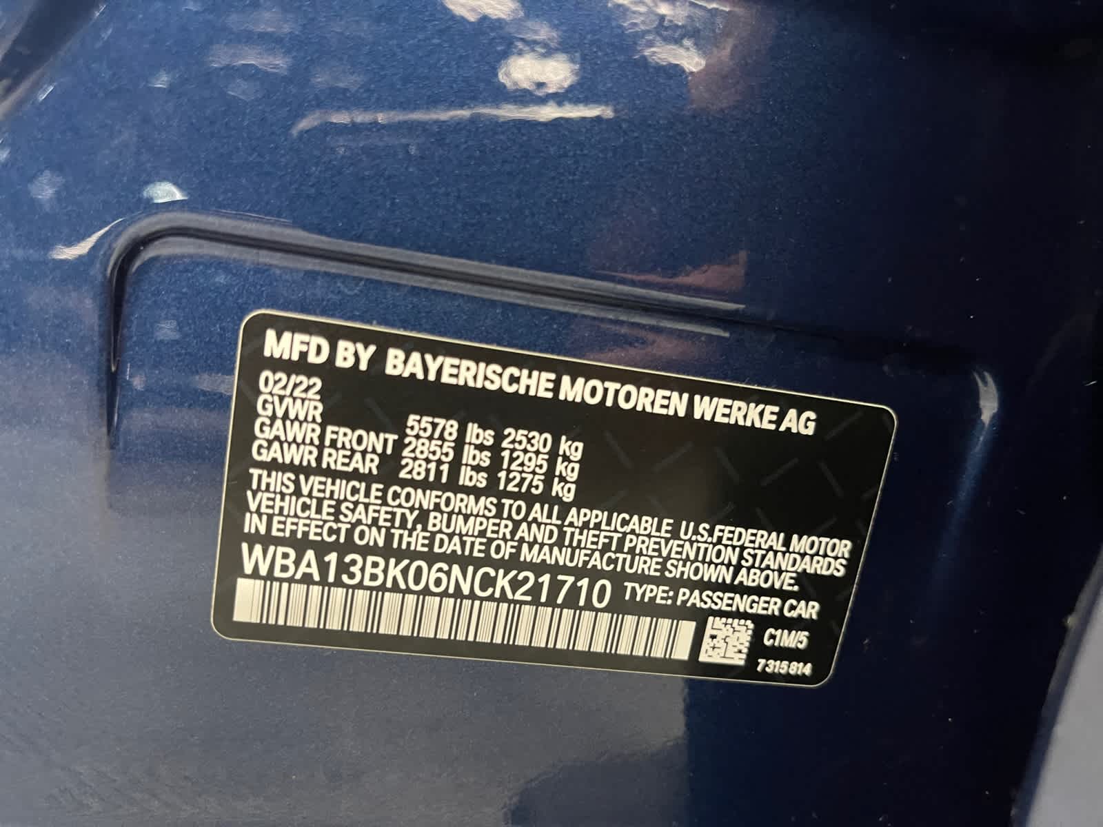 used 2022 BMW M550i car, priced at $61,998