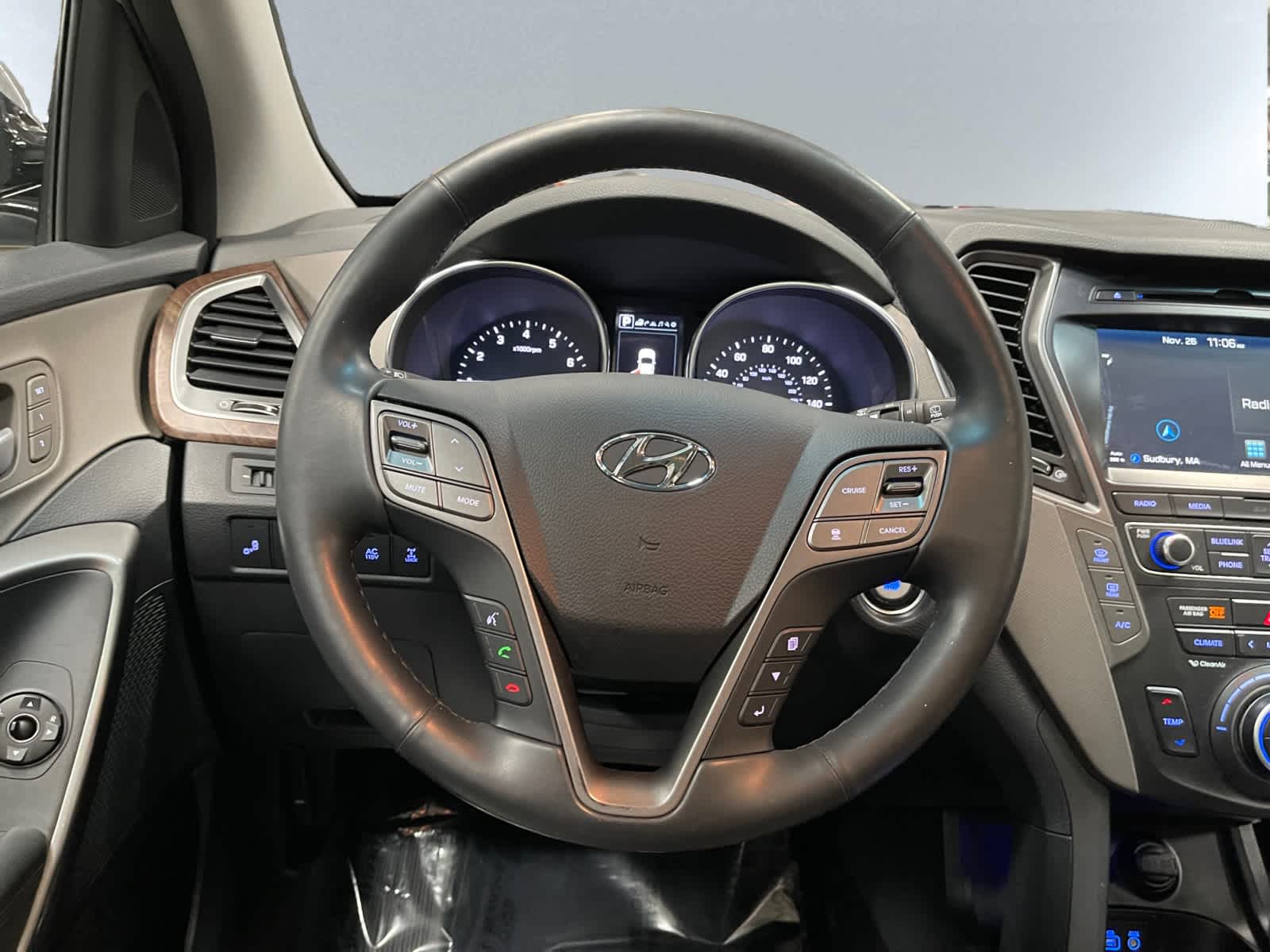 used 2018 Hyundai Santa Fe car, priced at $18,498