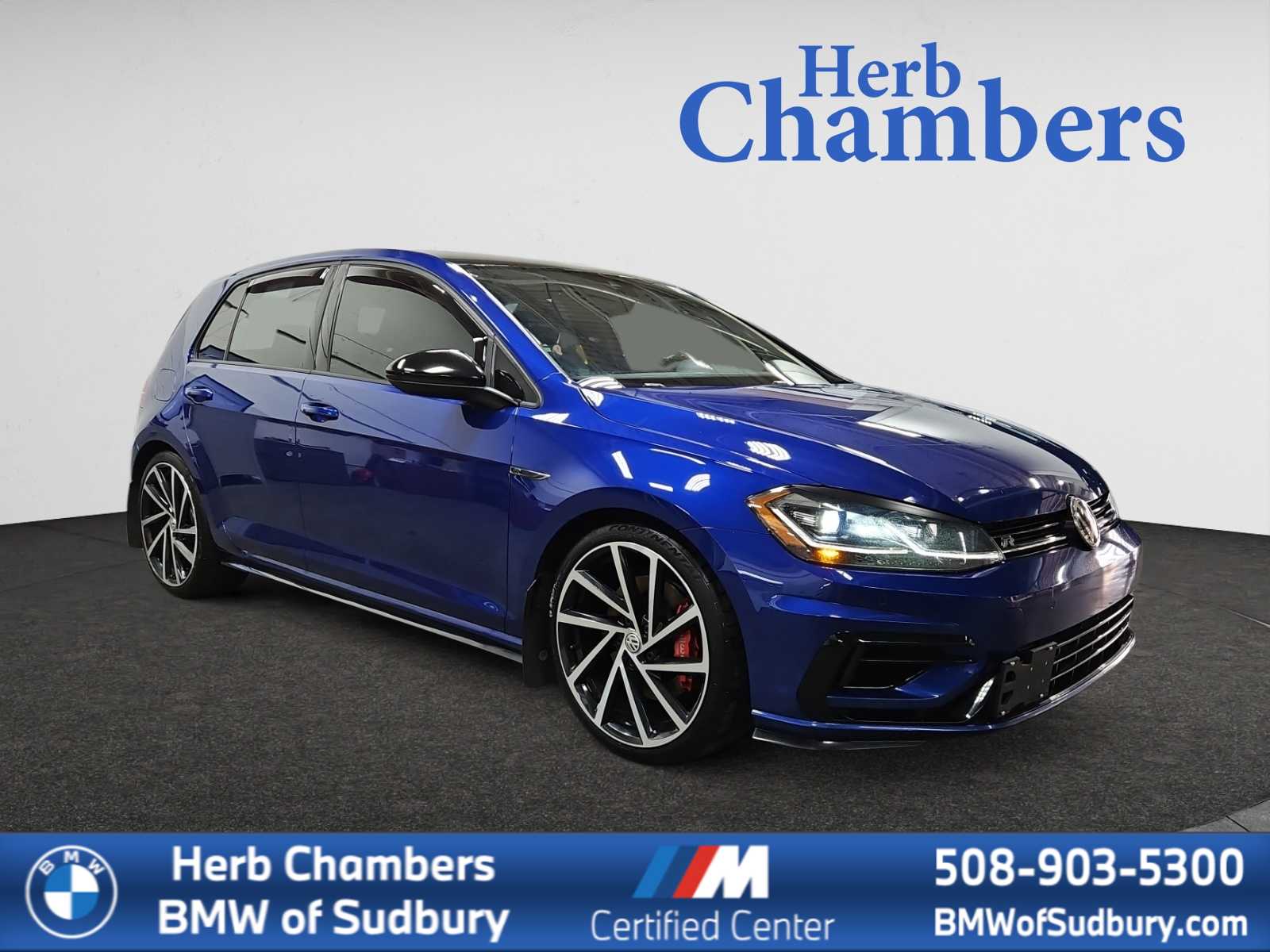 used 2019 Volkswagen Golf R car, priced at $29,498