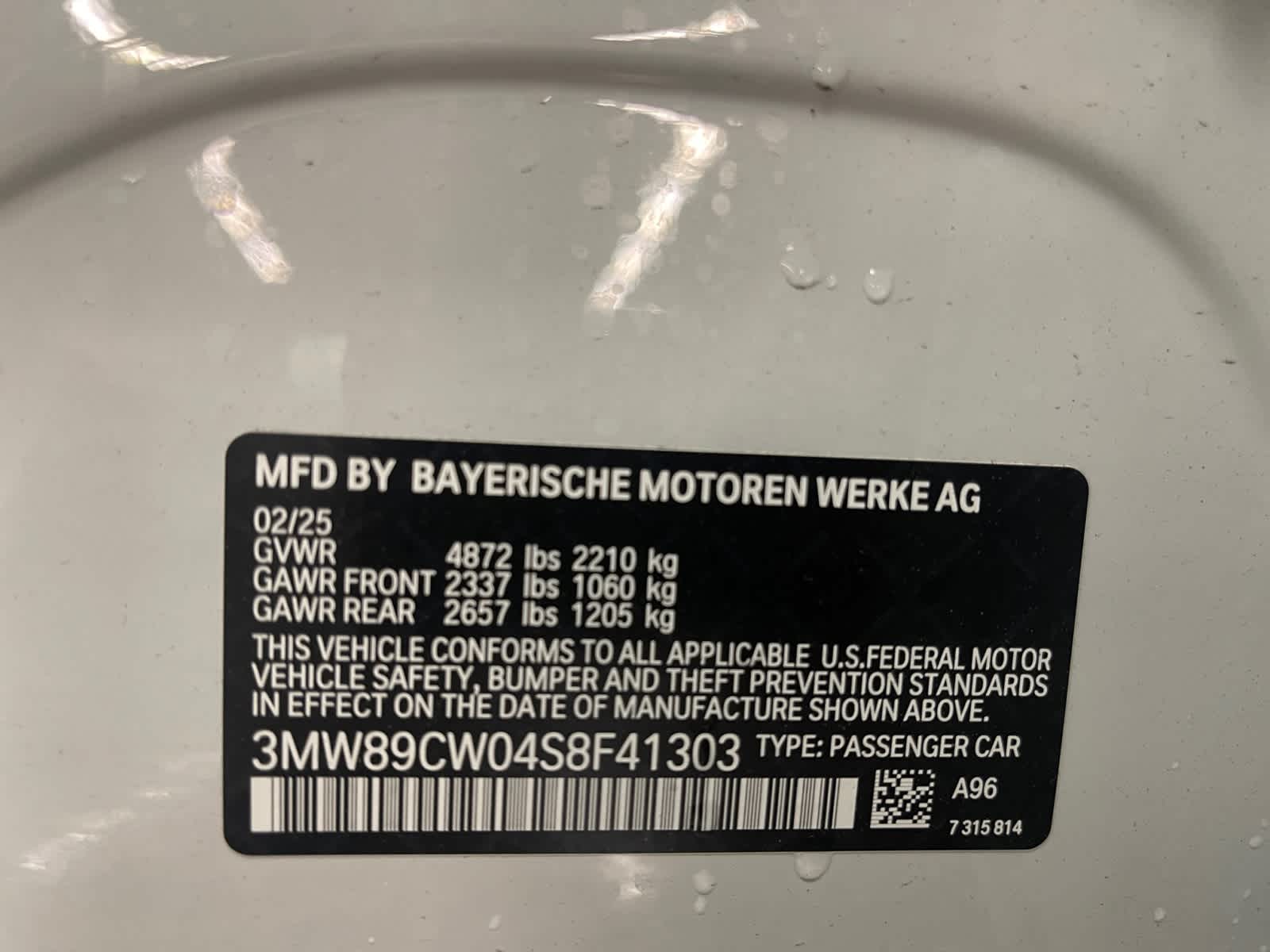 new 2025 BMW 330i car, priced at $52,755