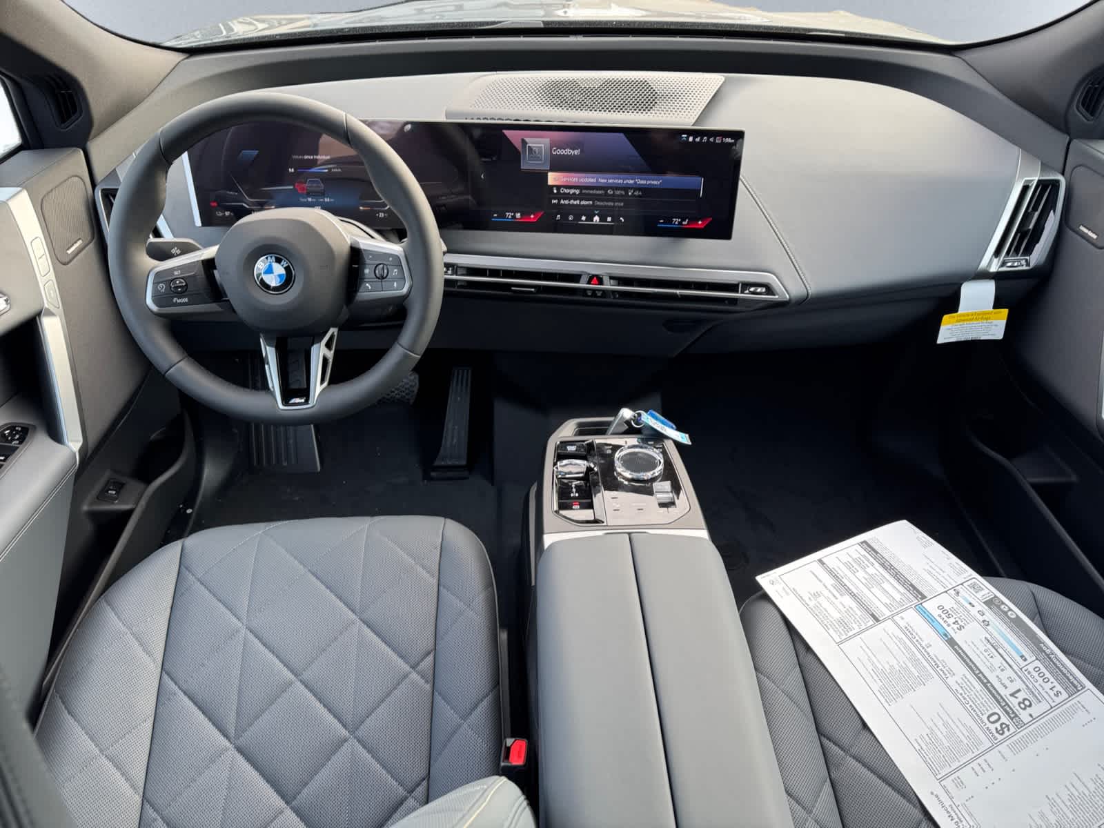 new 2025 BMW iX car, priced at $106,080