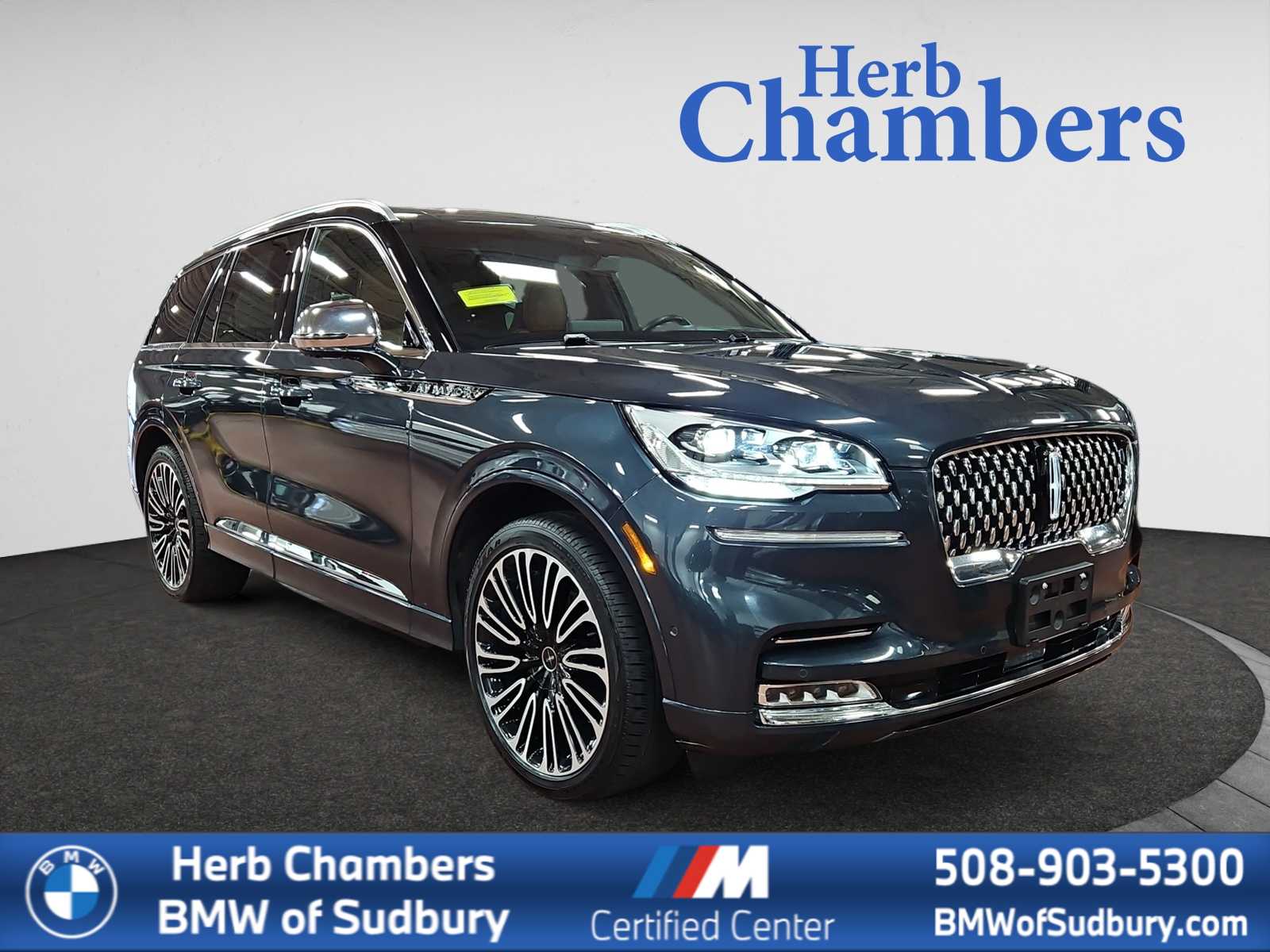 used 2020 Lincoln Aviator car, priced at $38,498