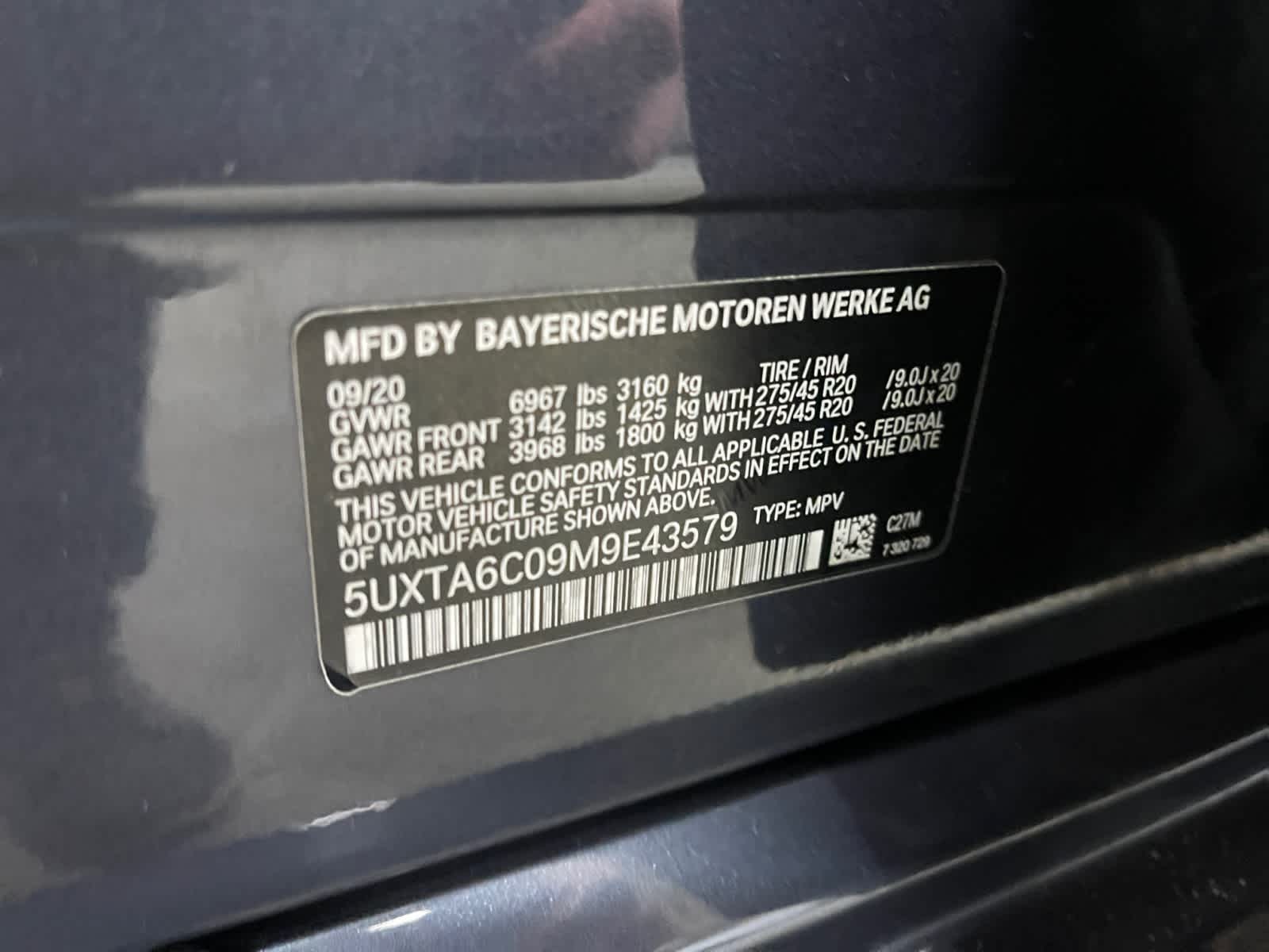 used 2021 BMW X5 PHEV car, priced at $43,498