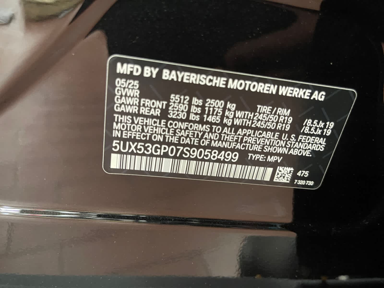 new 2025 BMW X3 car, priced at $56,005