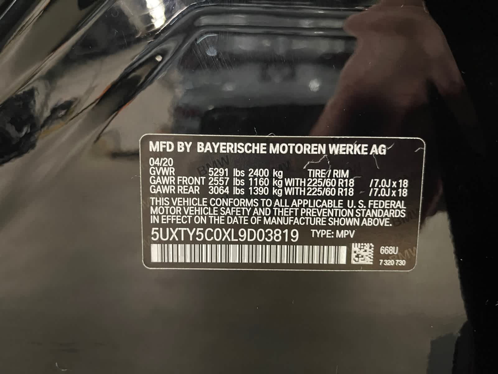used 2020 BMW X3 car, priced at $28,498