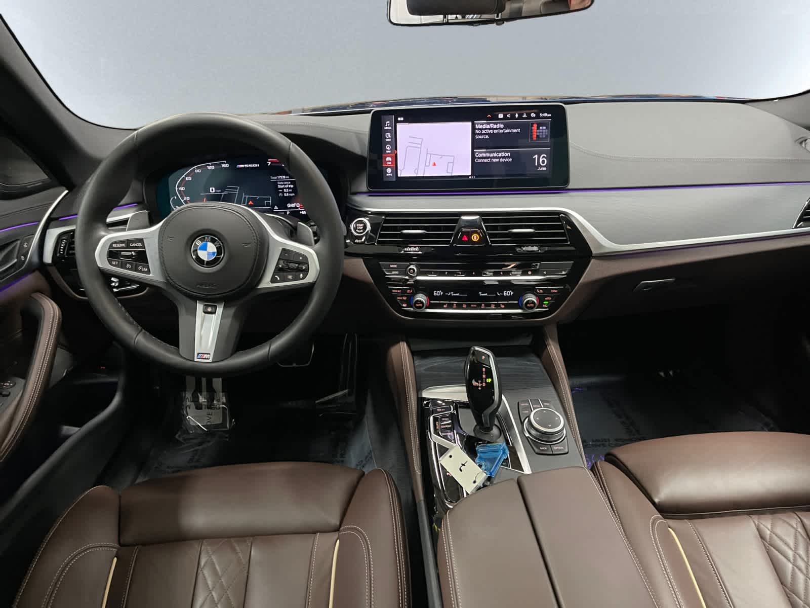 used 2022 BMW M550i car, priced at $61,998