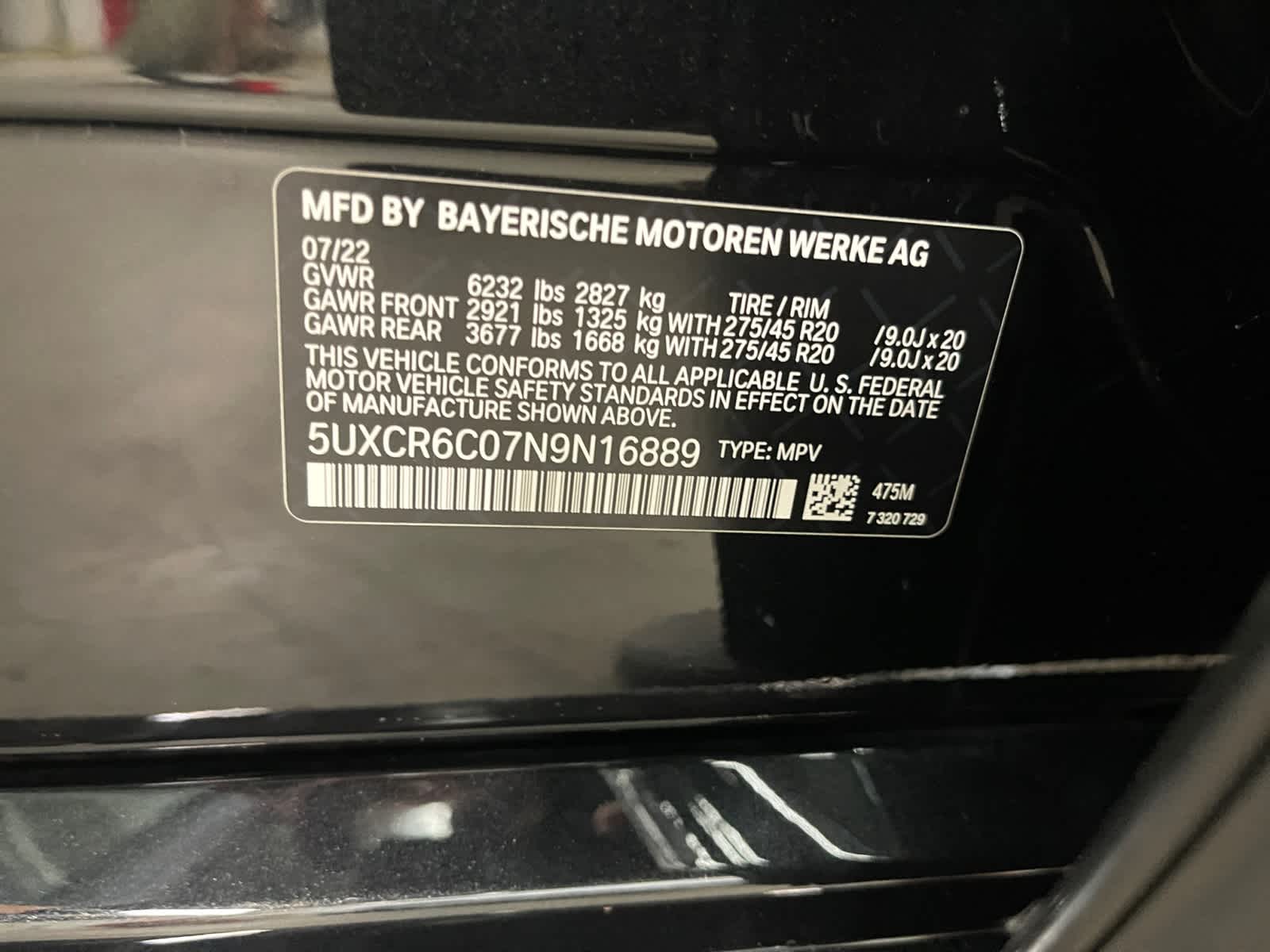used 2022 BMW X5 car, priced at $46,998