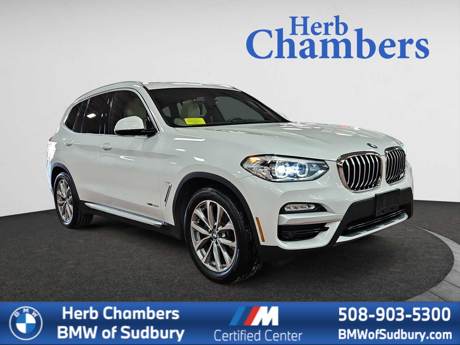 used 2018 BMW X3 car, priced at $18,498