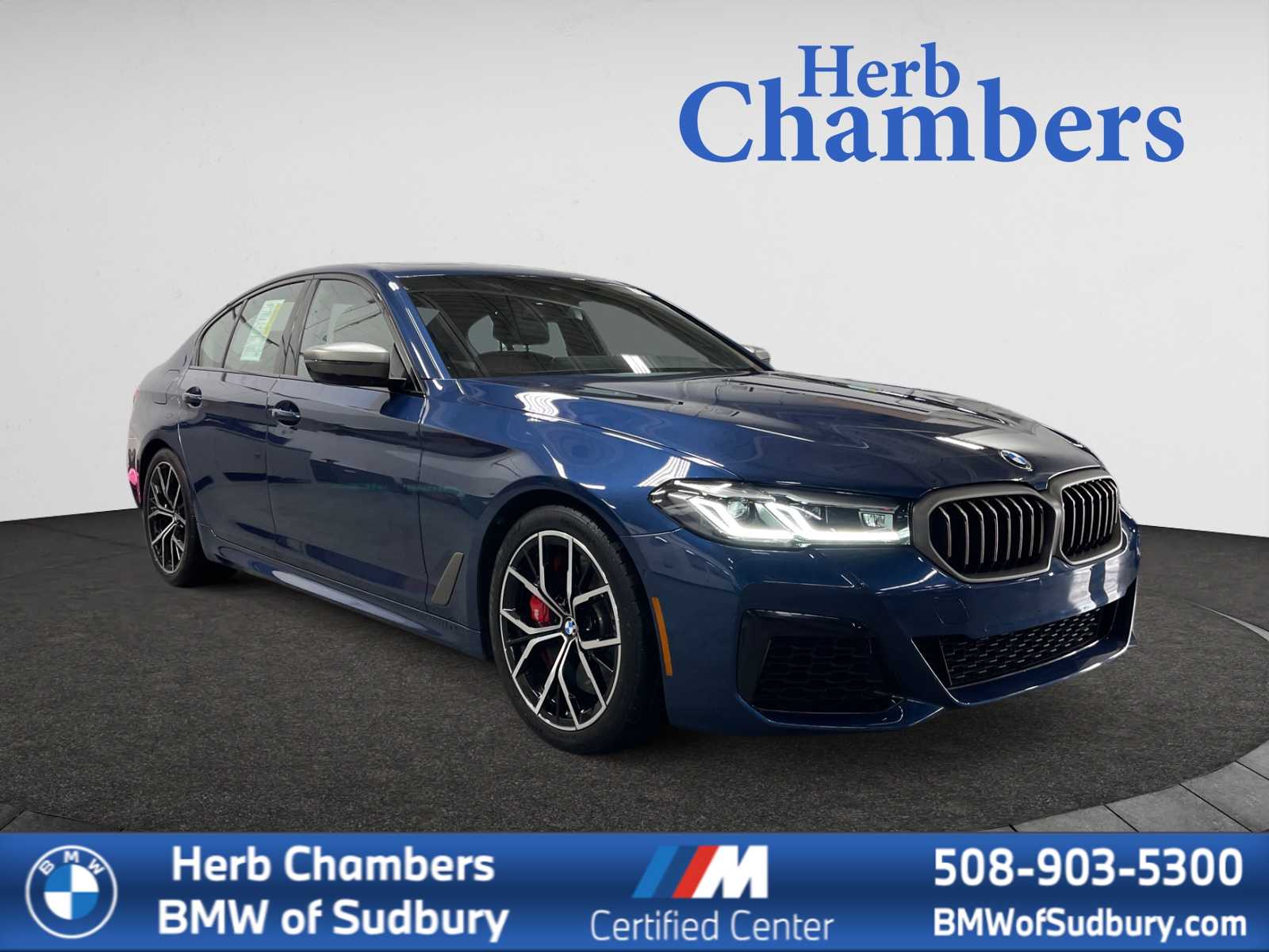 used 2022 BMW M550i car, priced at $61,998
