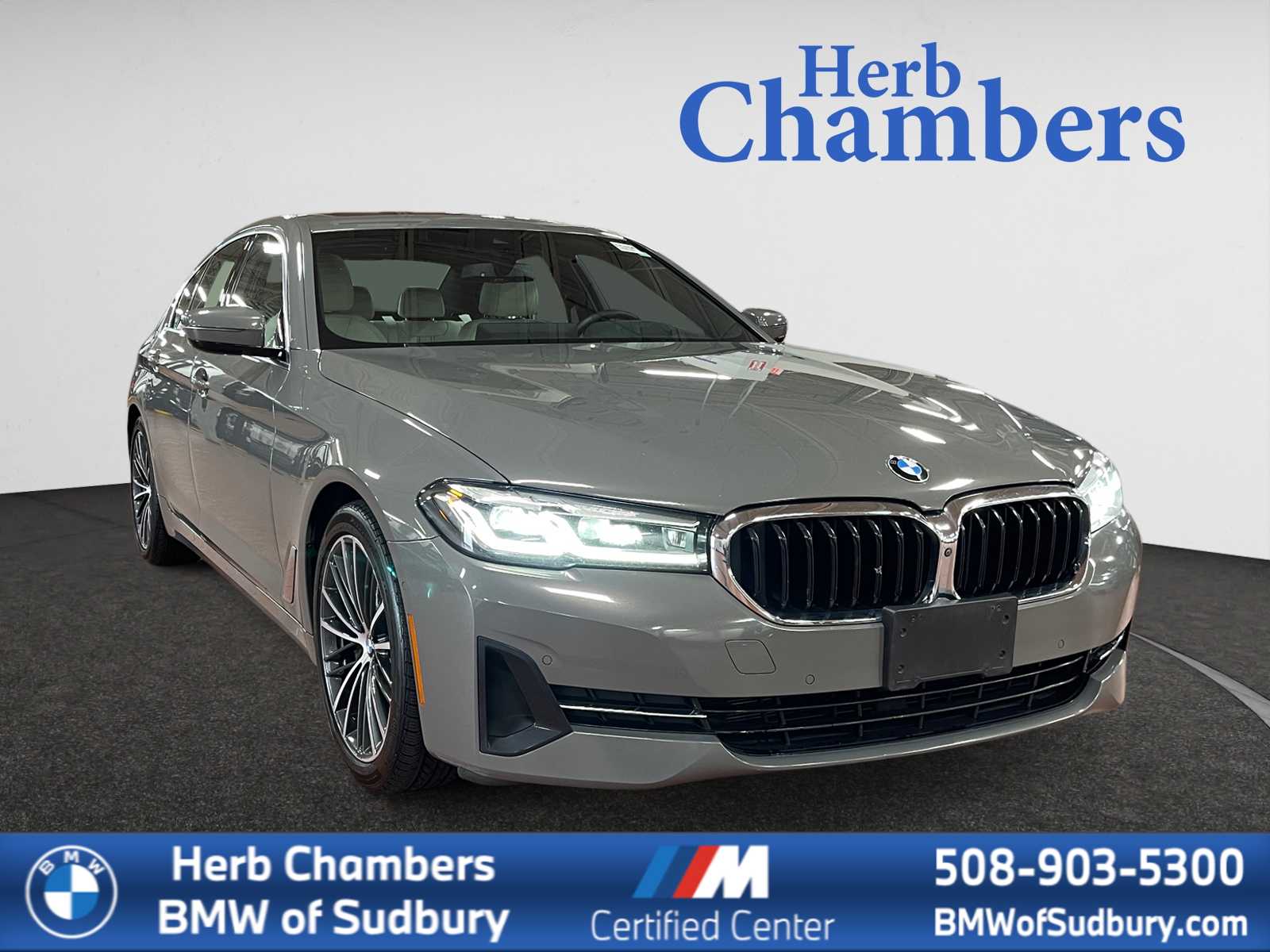 used 2021 BMW 530i car, priced at $29,498
