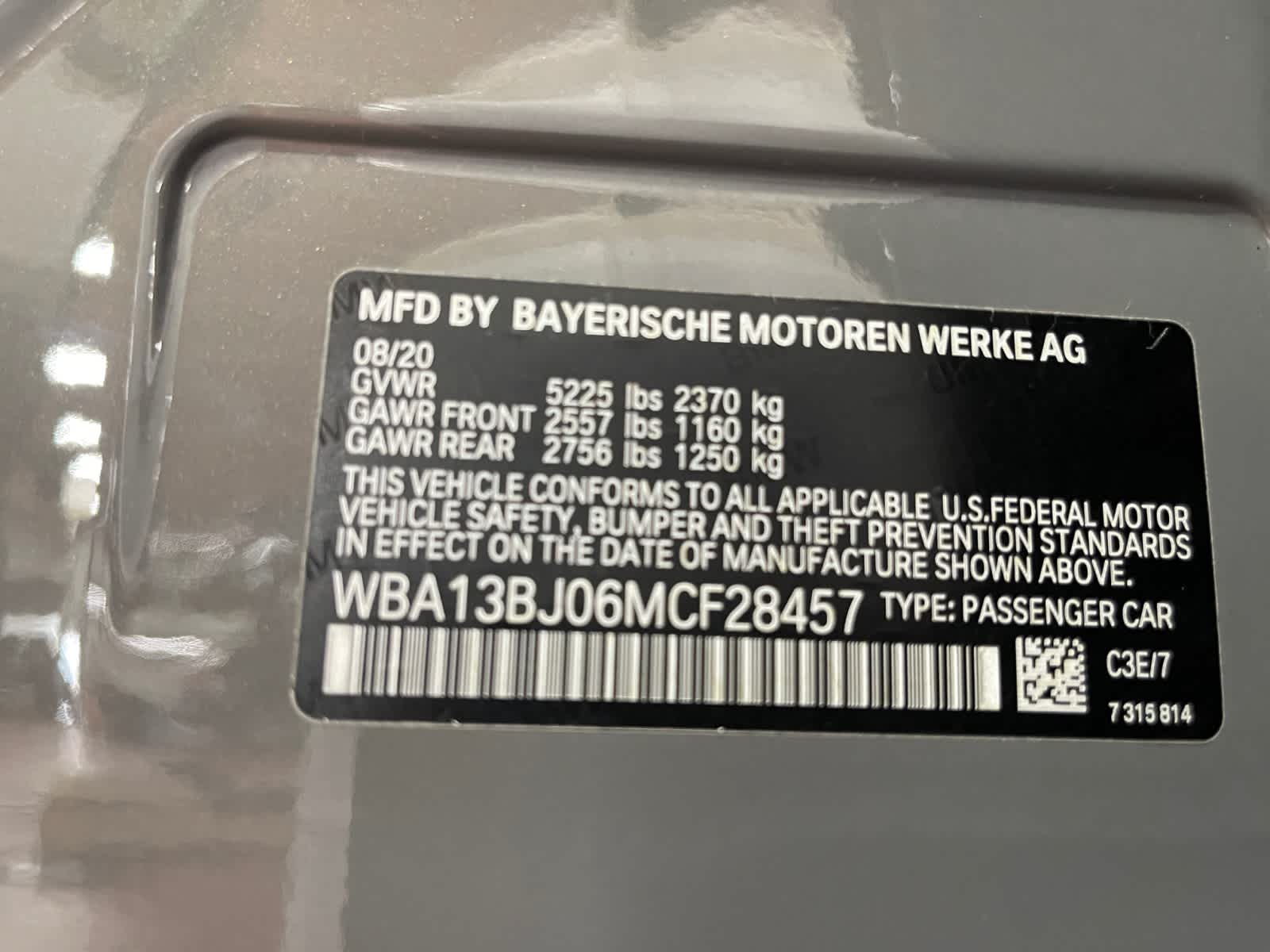 used 2021 BMW 530i car, priced at $29,498
