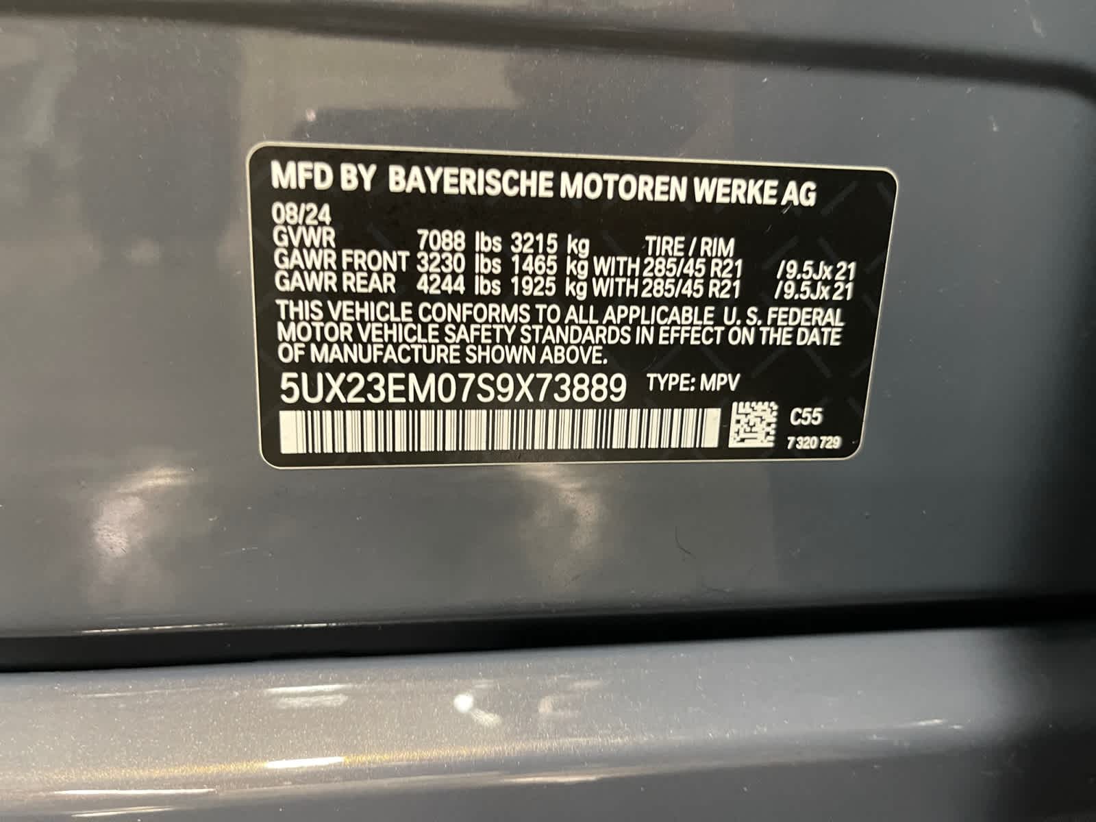 used 2025 BMW X7 car, priced at $86,998