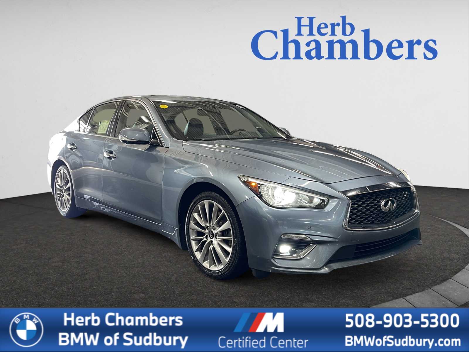 used 2019 INFINITI Q50 car, priced at $18,998