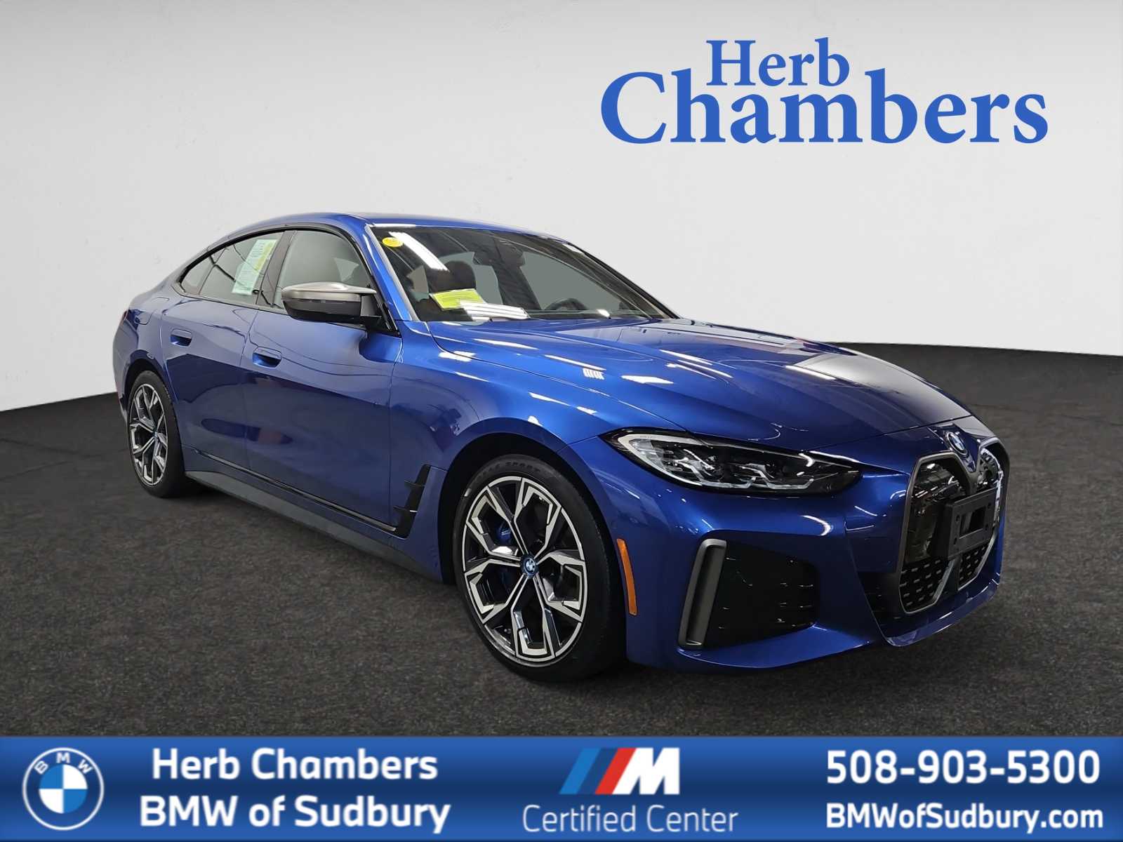 used 2022 BMW i4 car, priced at $47,498